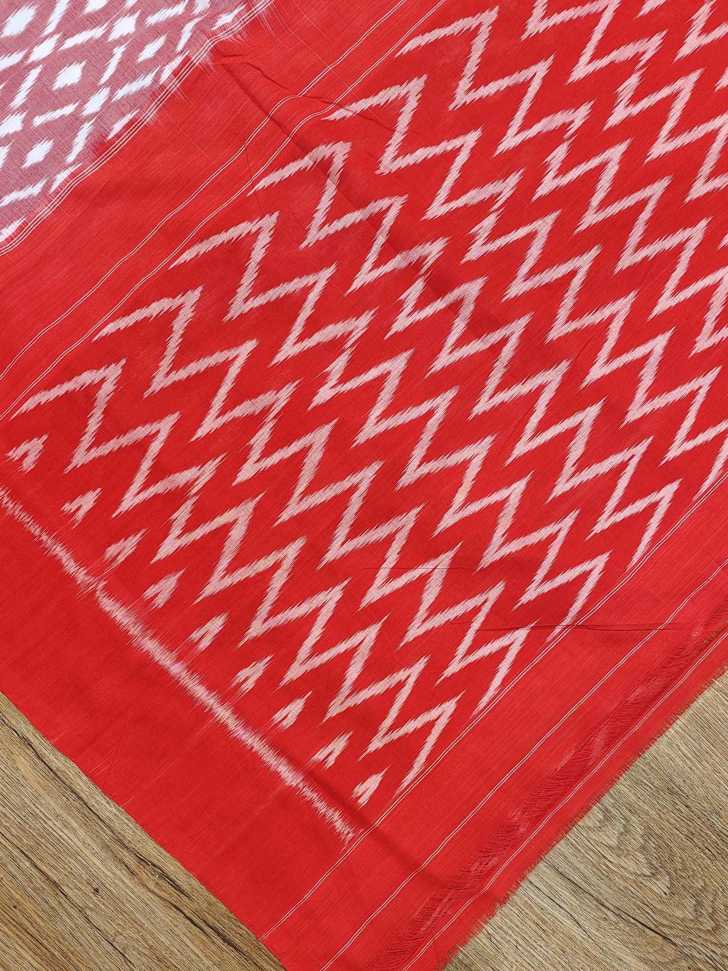 Cotton Ikat Saree