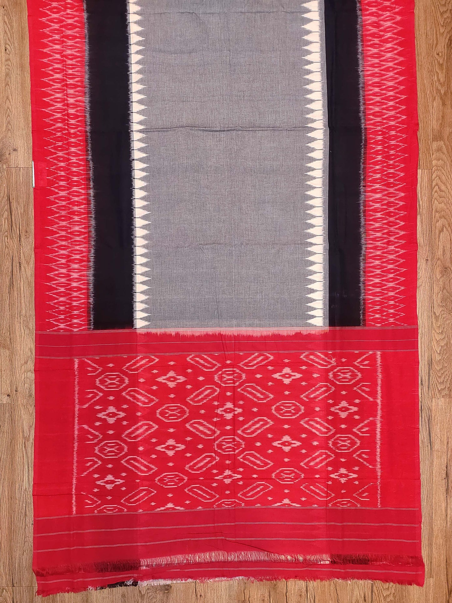 Cotton Ikat Saree