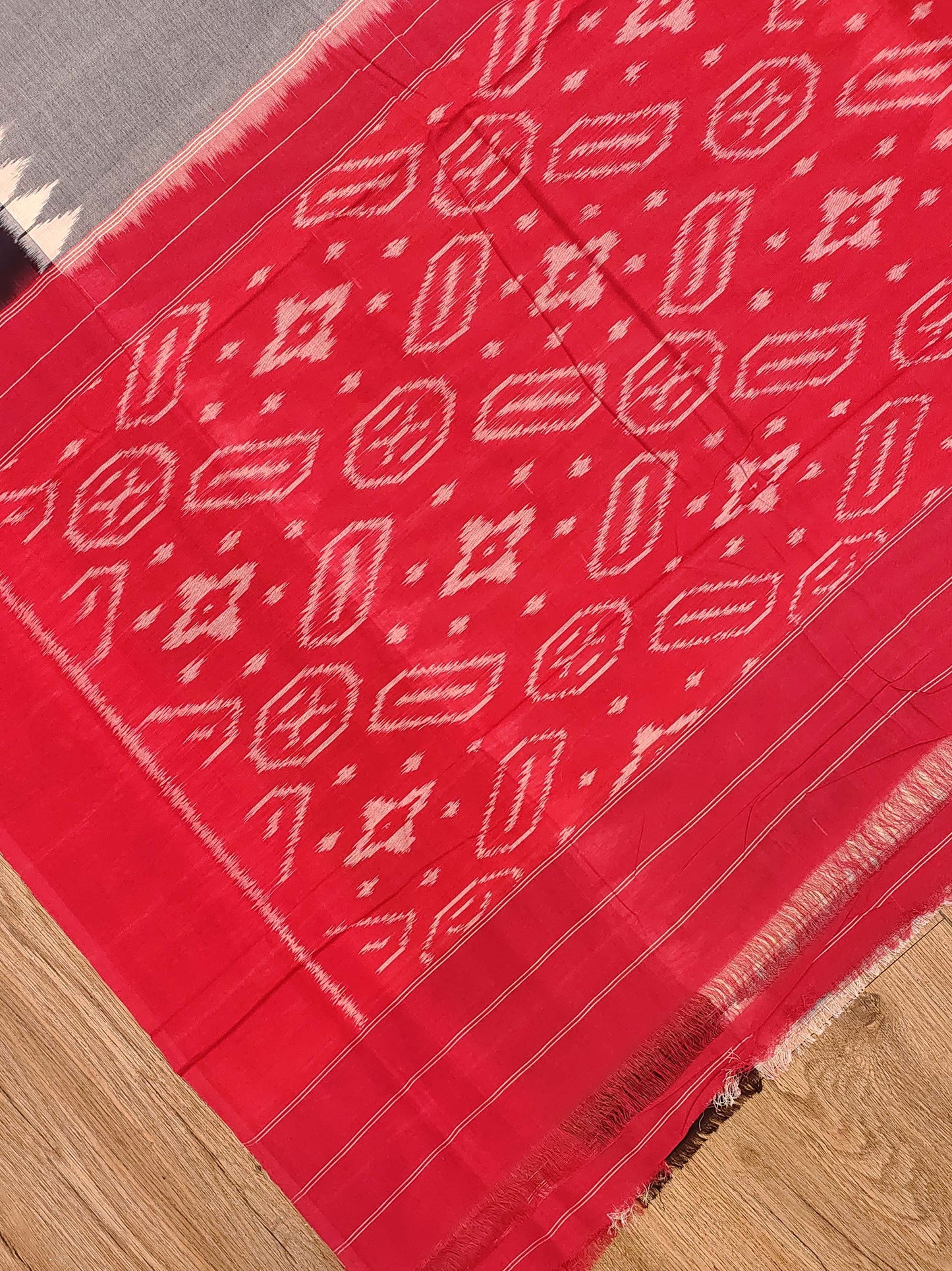 Cotton Ikat Saree