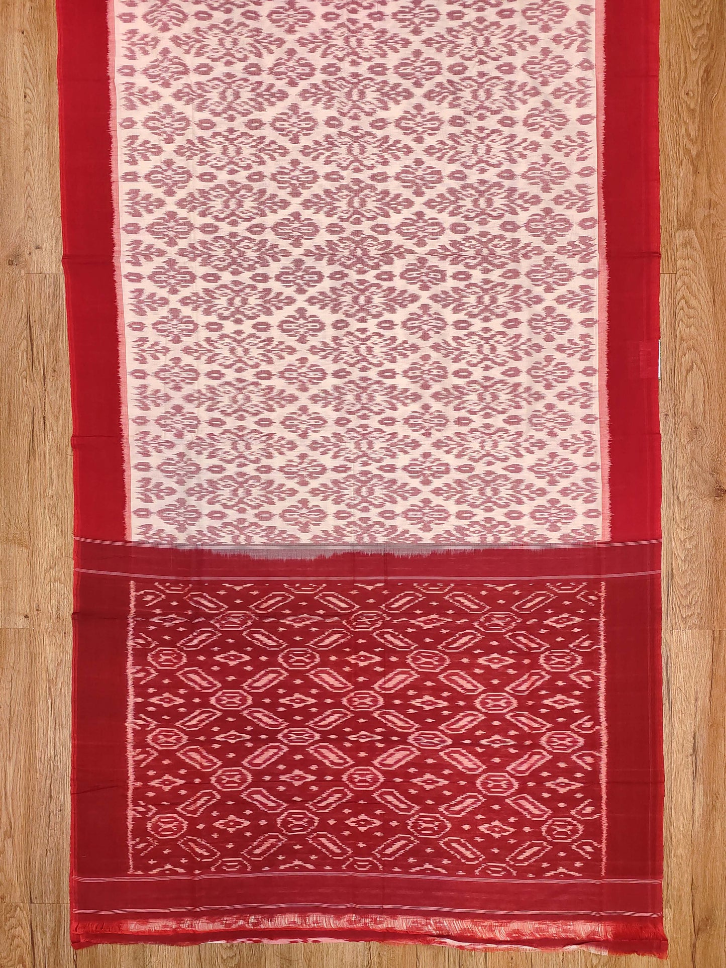 Cotton Ikat Saree