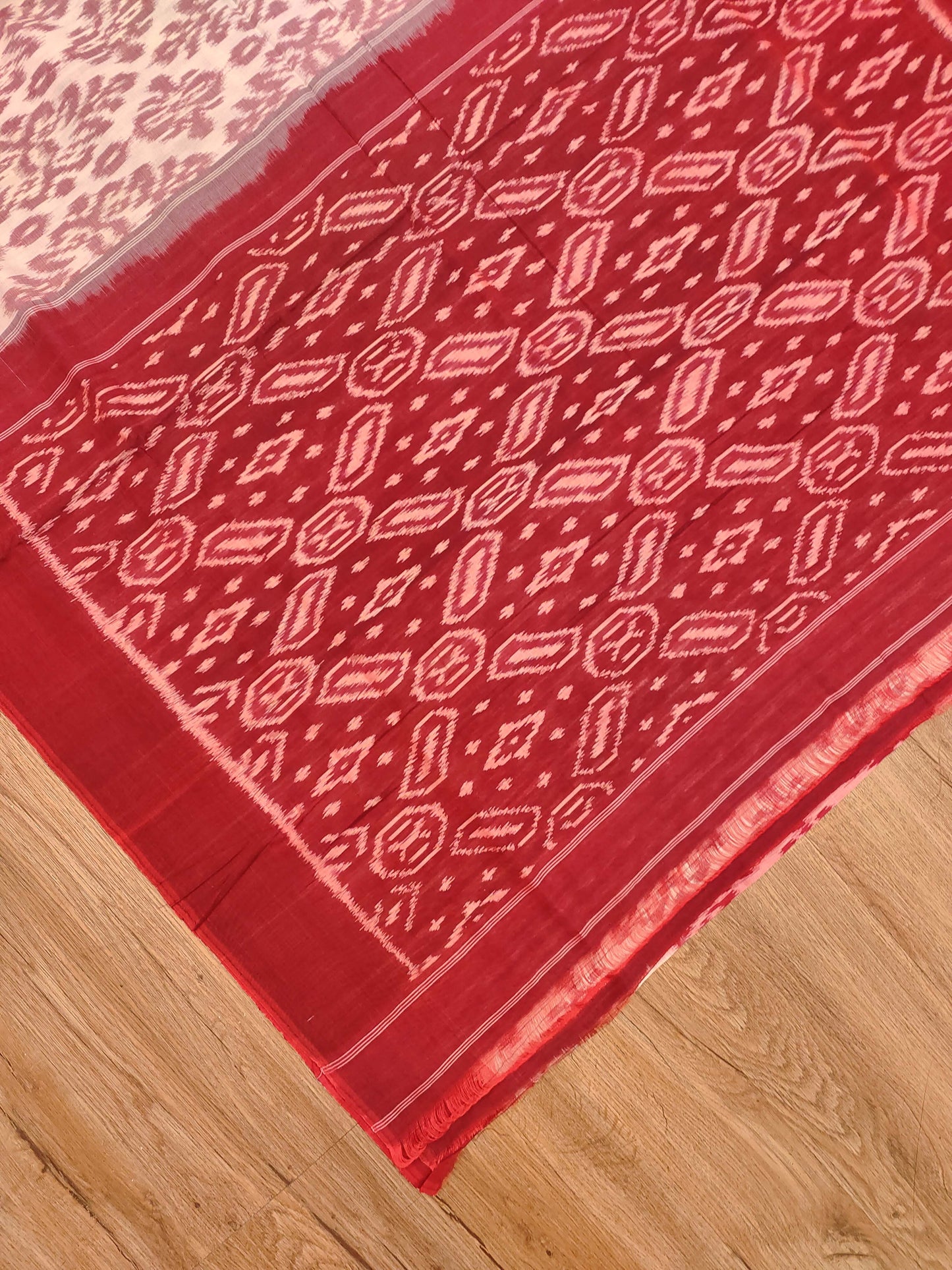Cotton Ikat Saree
