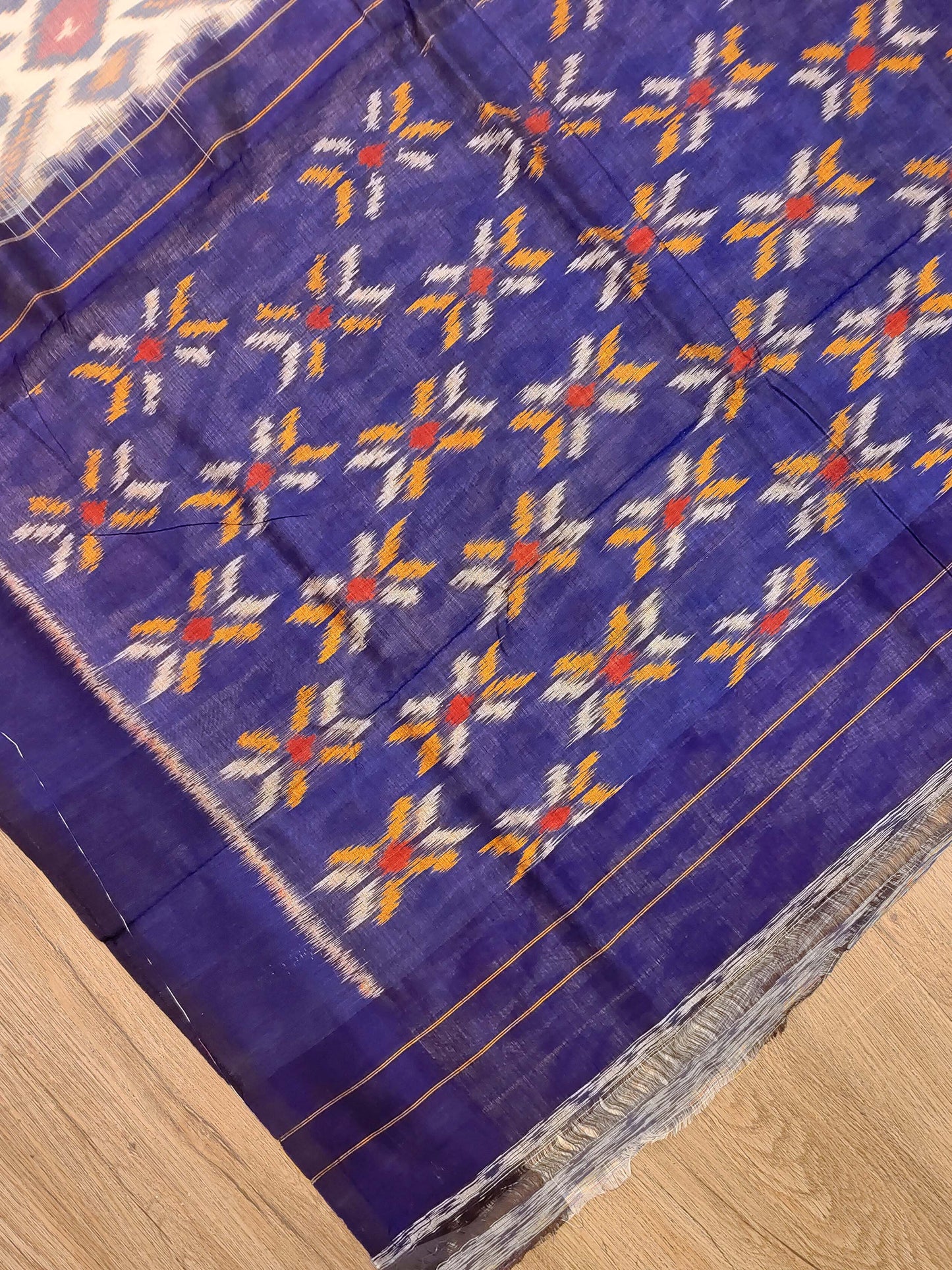 Cotton Ikat Saree