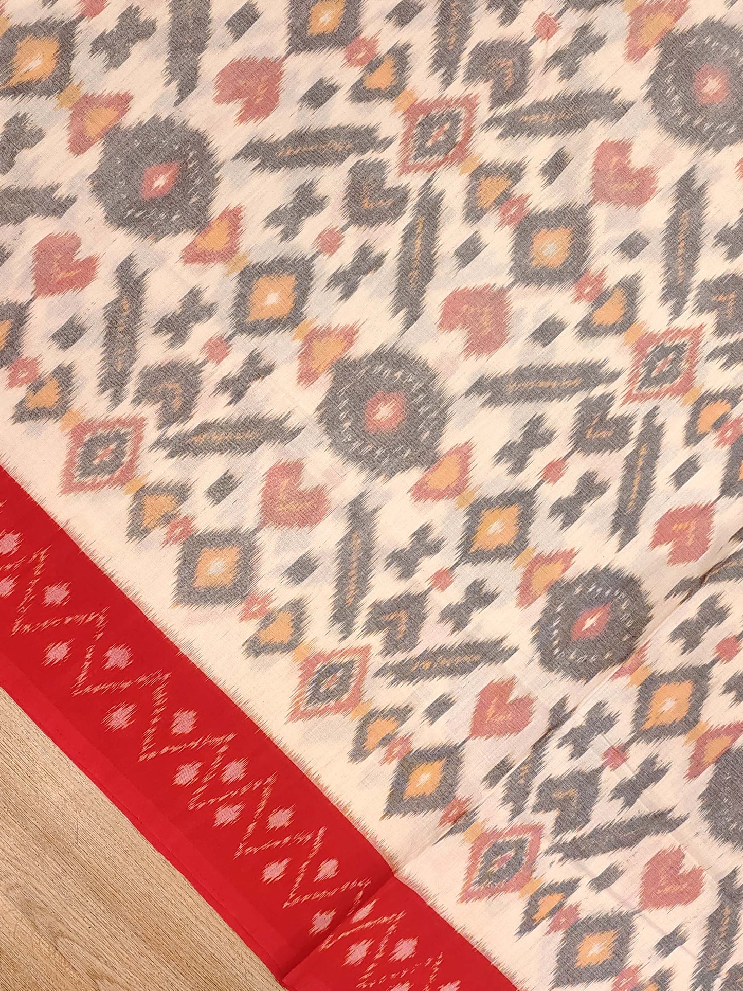 Cotton Ikat Saree