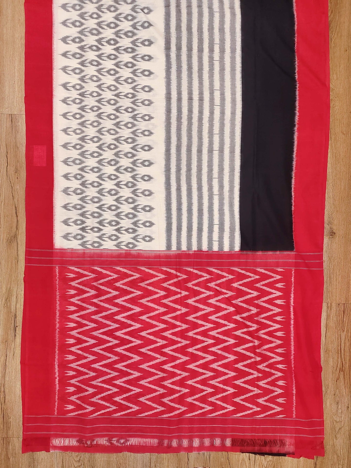 Cotton Ikat Saree