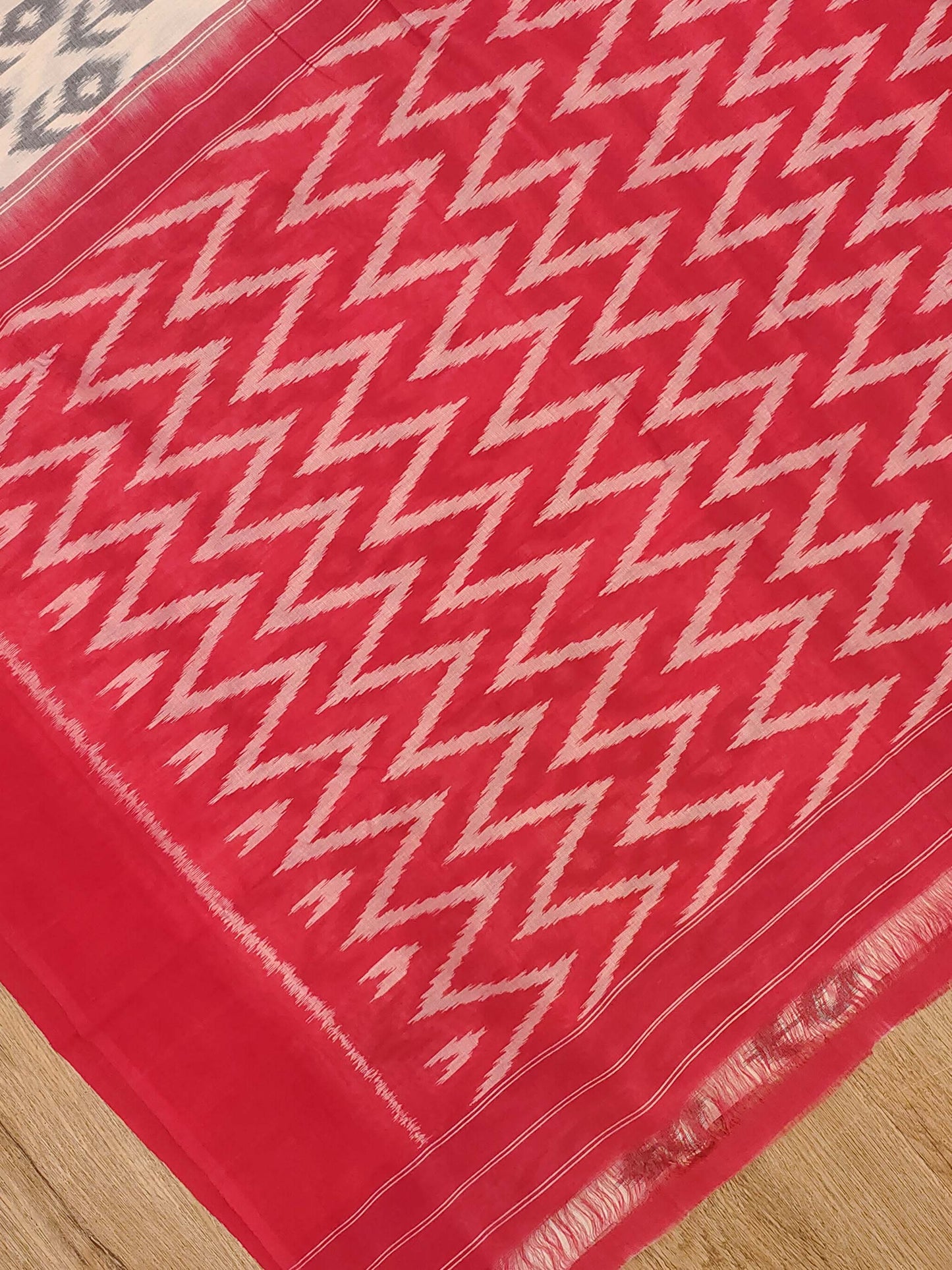 Cotton Ikat Saree