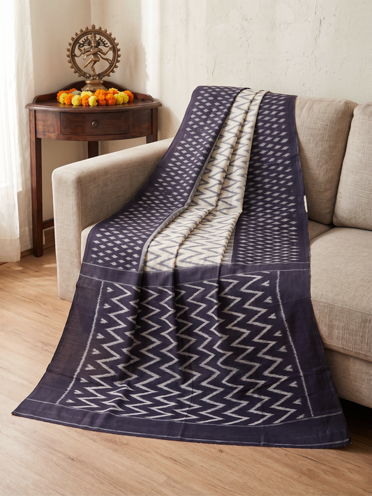Cotton Ikat Saree