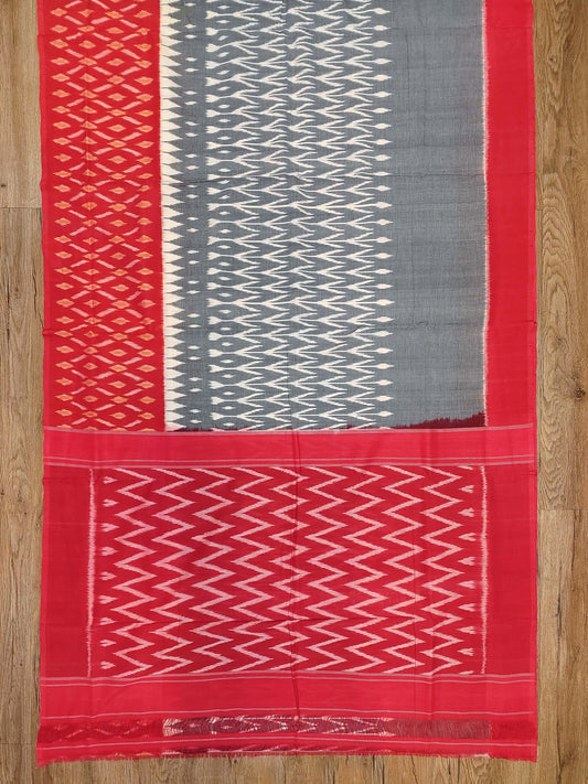 Cotton Ikat Saree