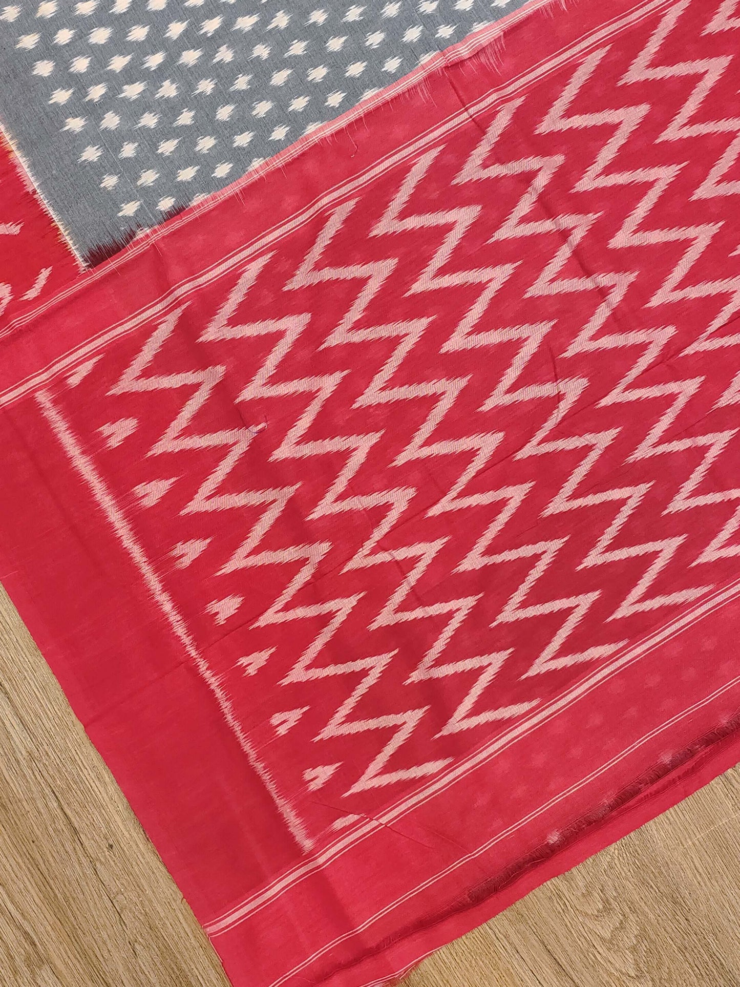 Cotton Ikat Saree