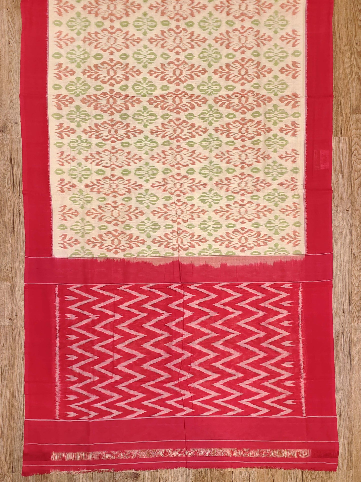 Cotton Ikat Saree
