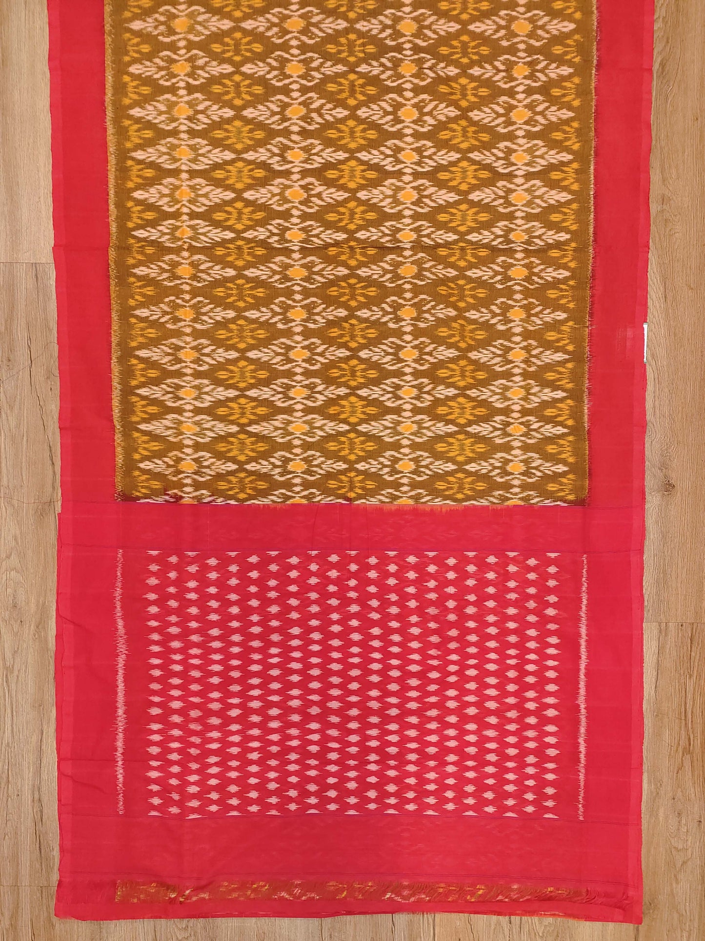 Cotton Ikat Saree