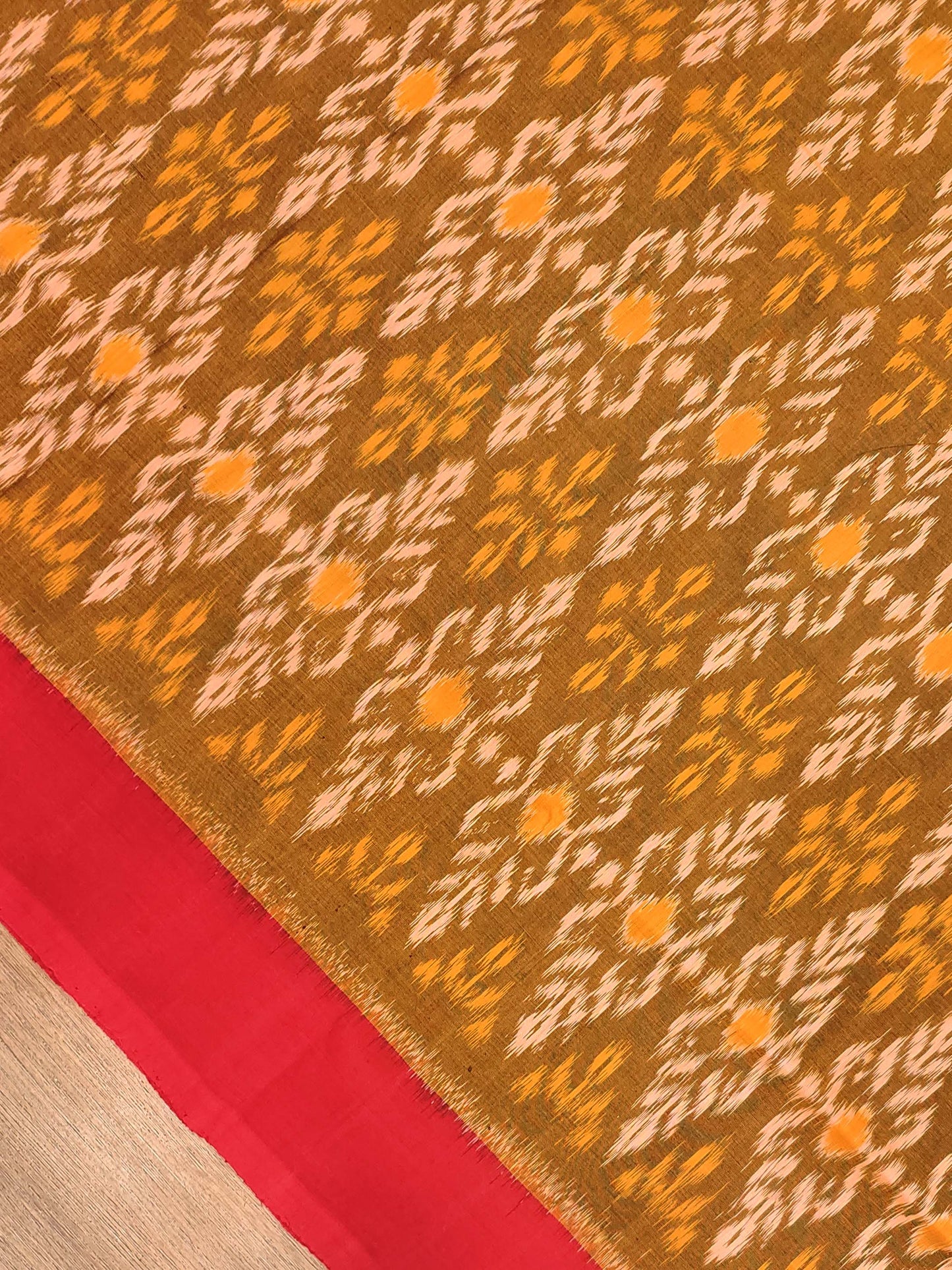 Cotton Ikat Saree