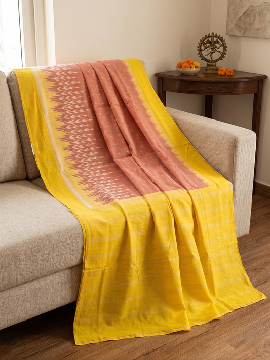 Cotton Ikat Saree