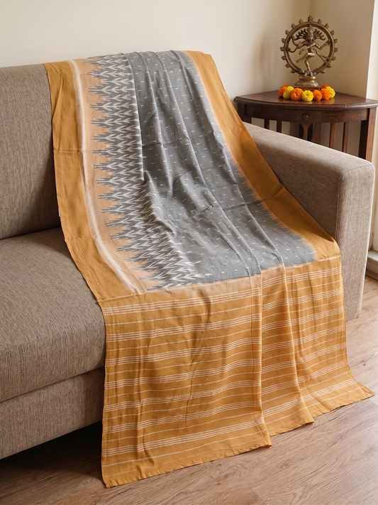 Cotton Ikat Saree
