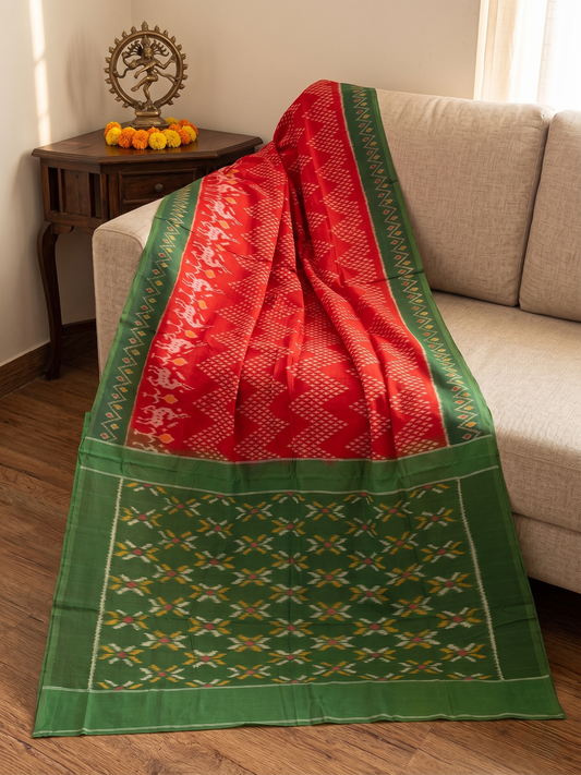 Cotton Ikat Saree