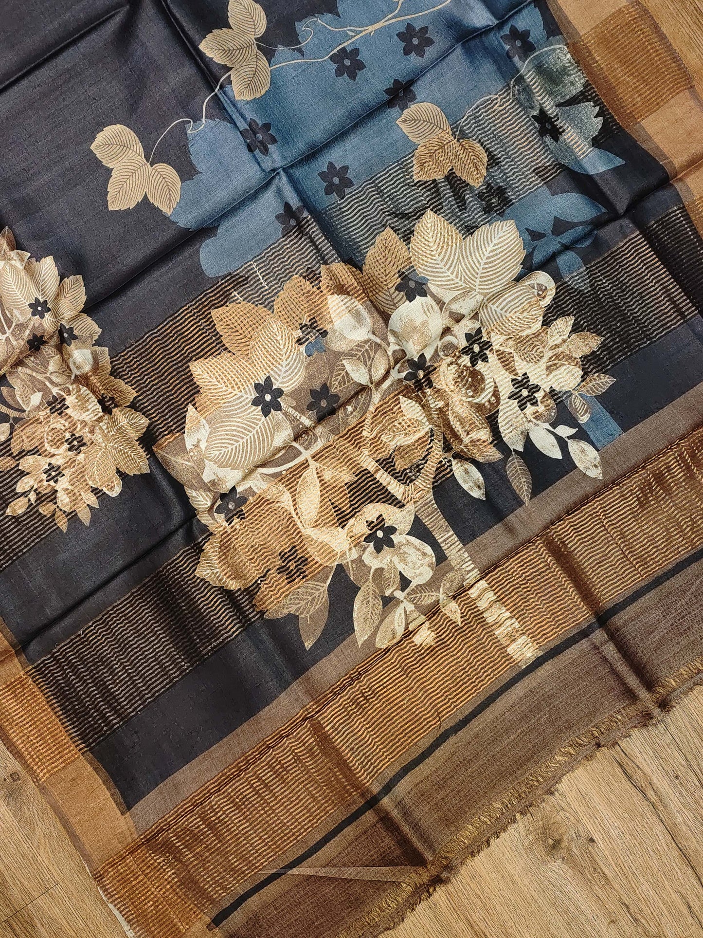 Tussar Print