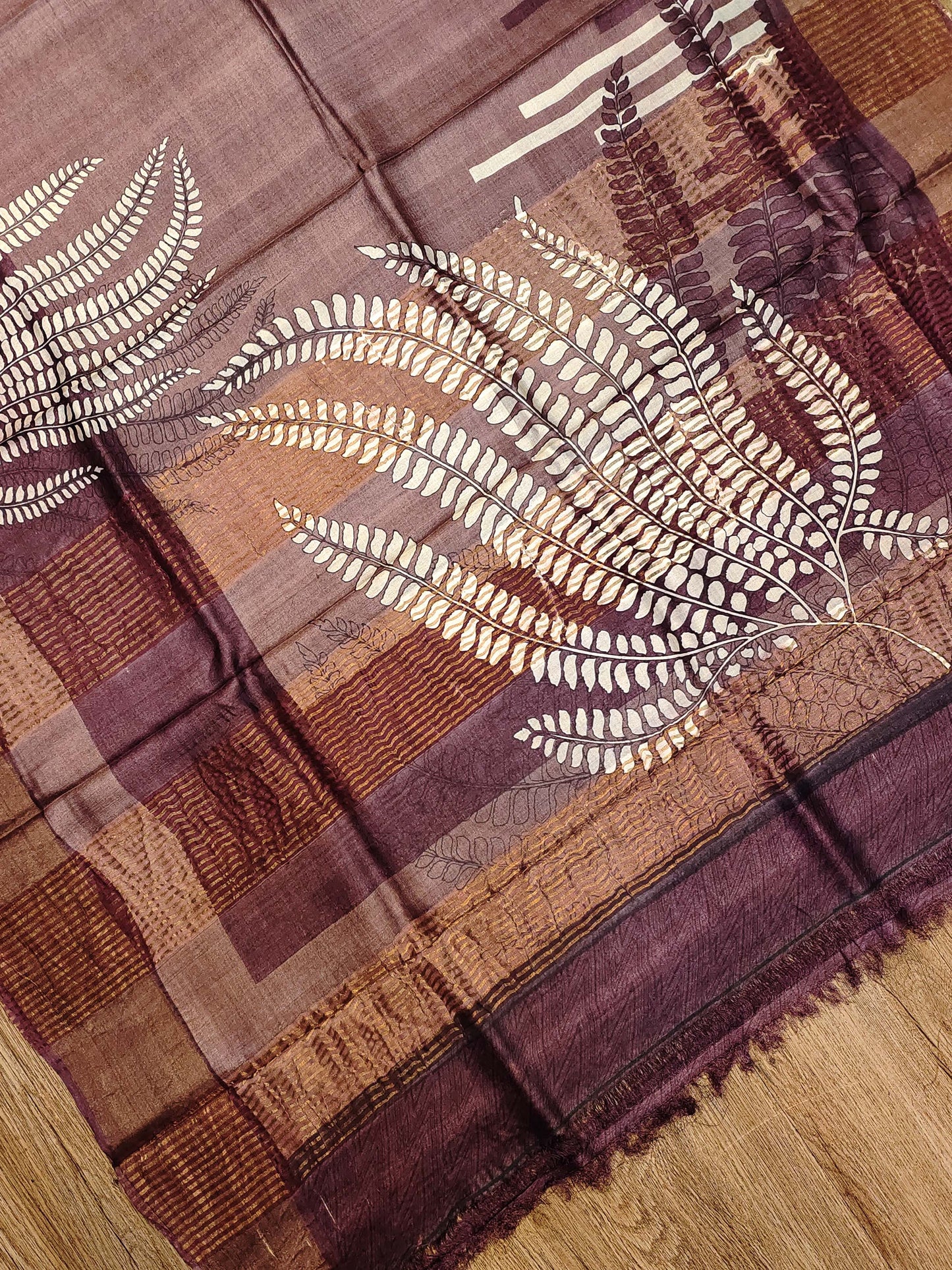 Tussar Print
