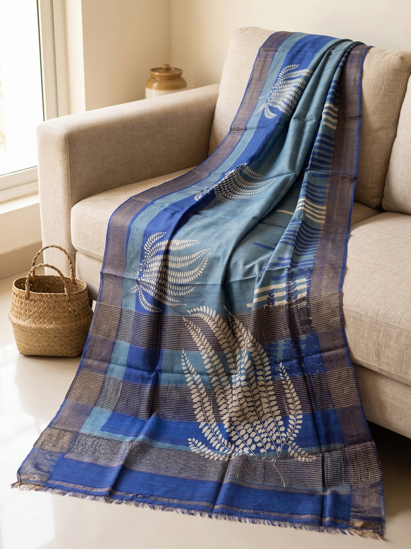 Tussar Print