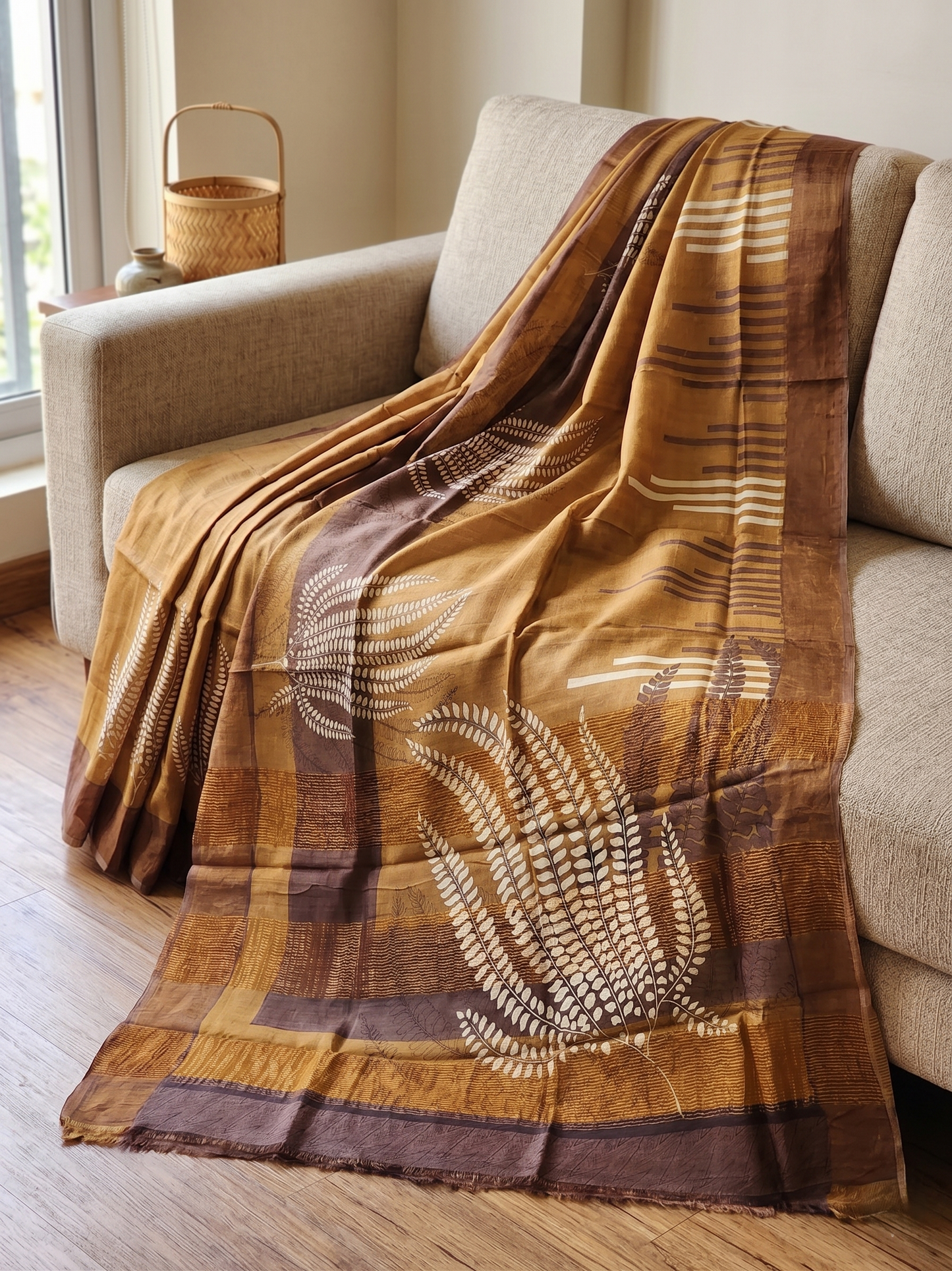 Tussar Print