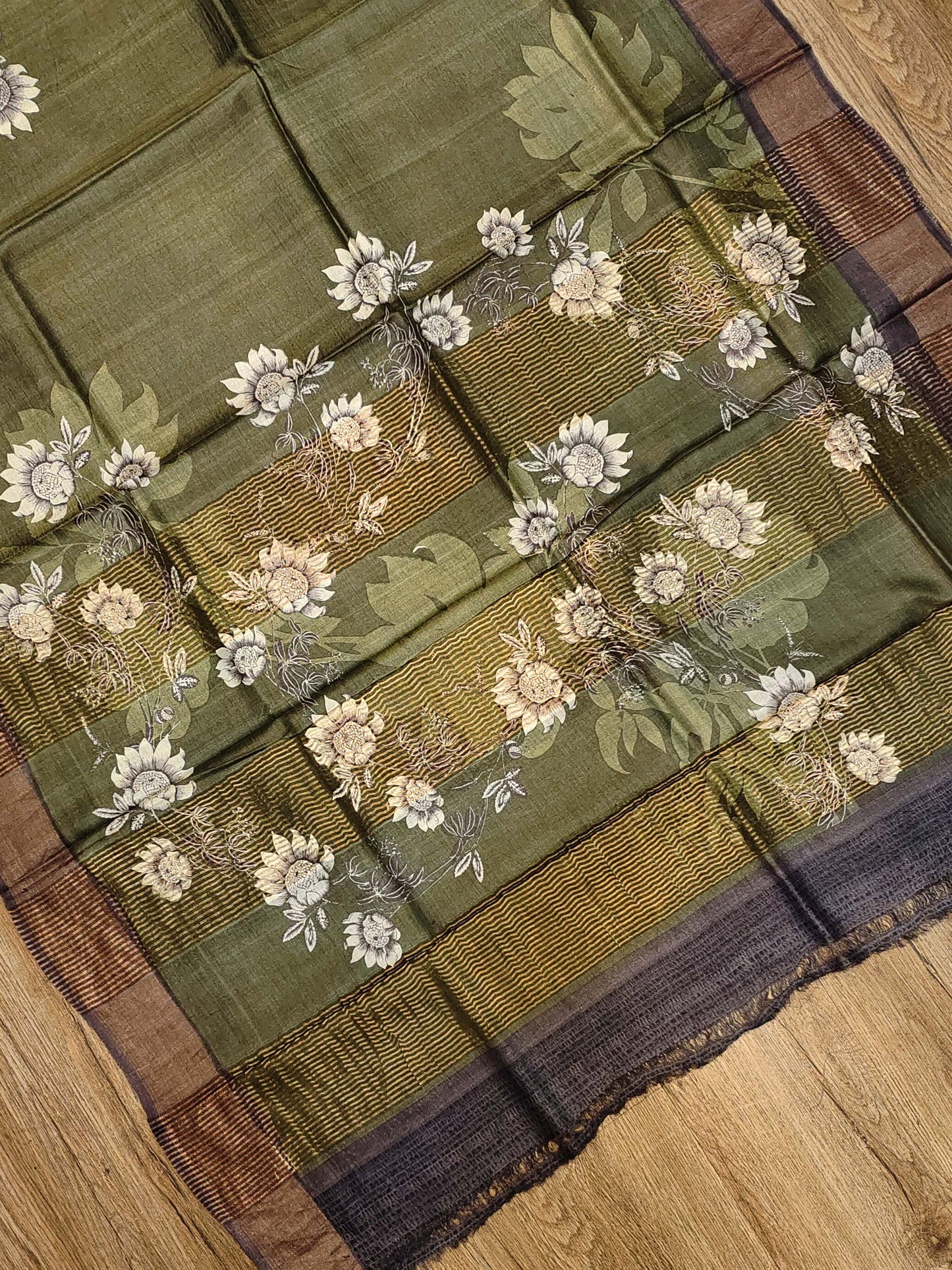 Tussar Print