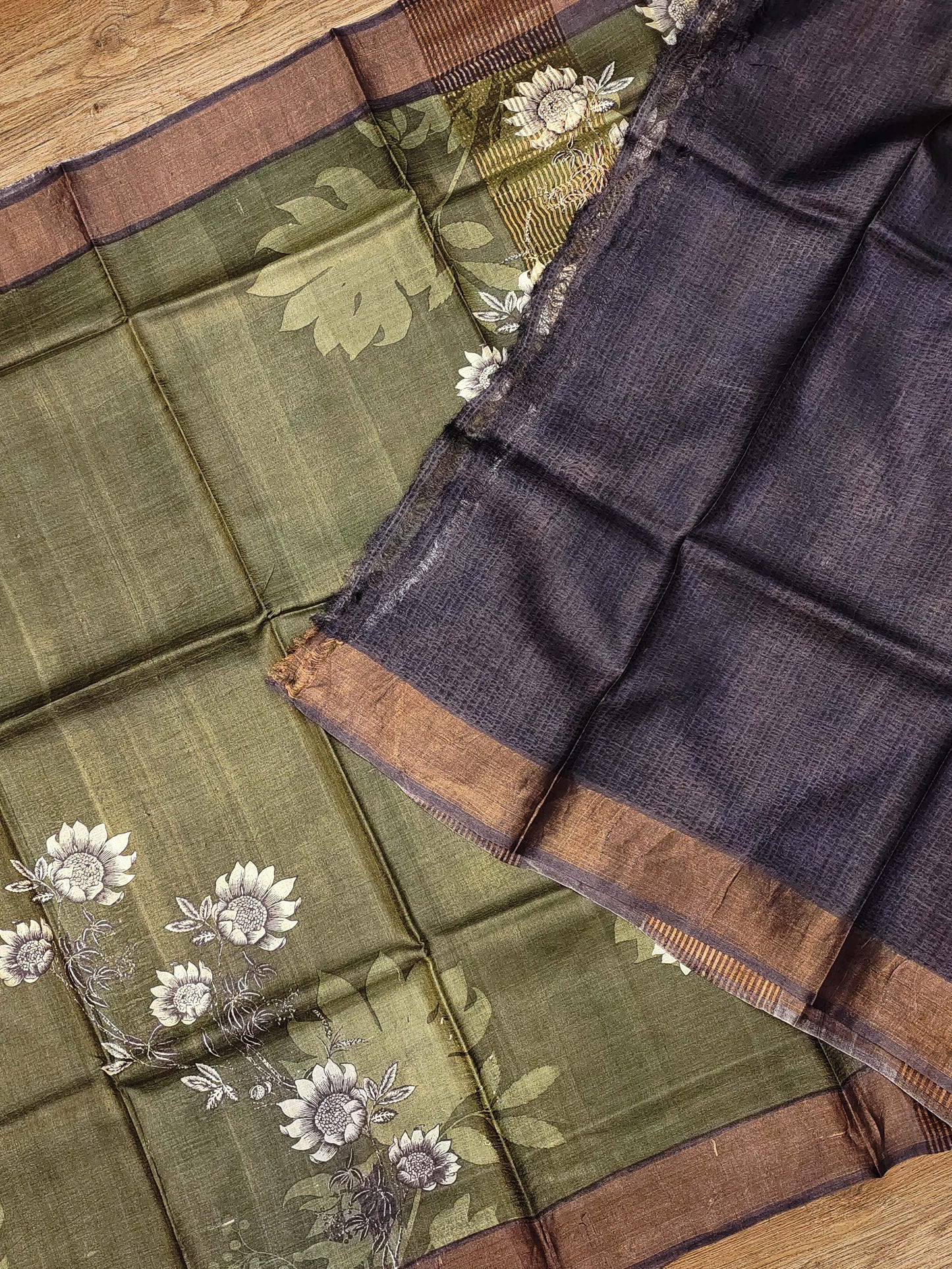 Tussar Print