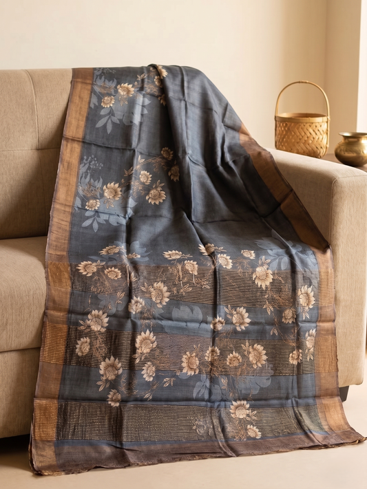 Tussar Print