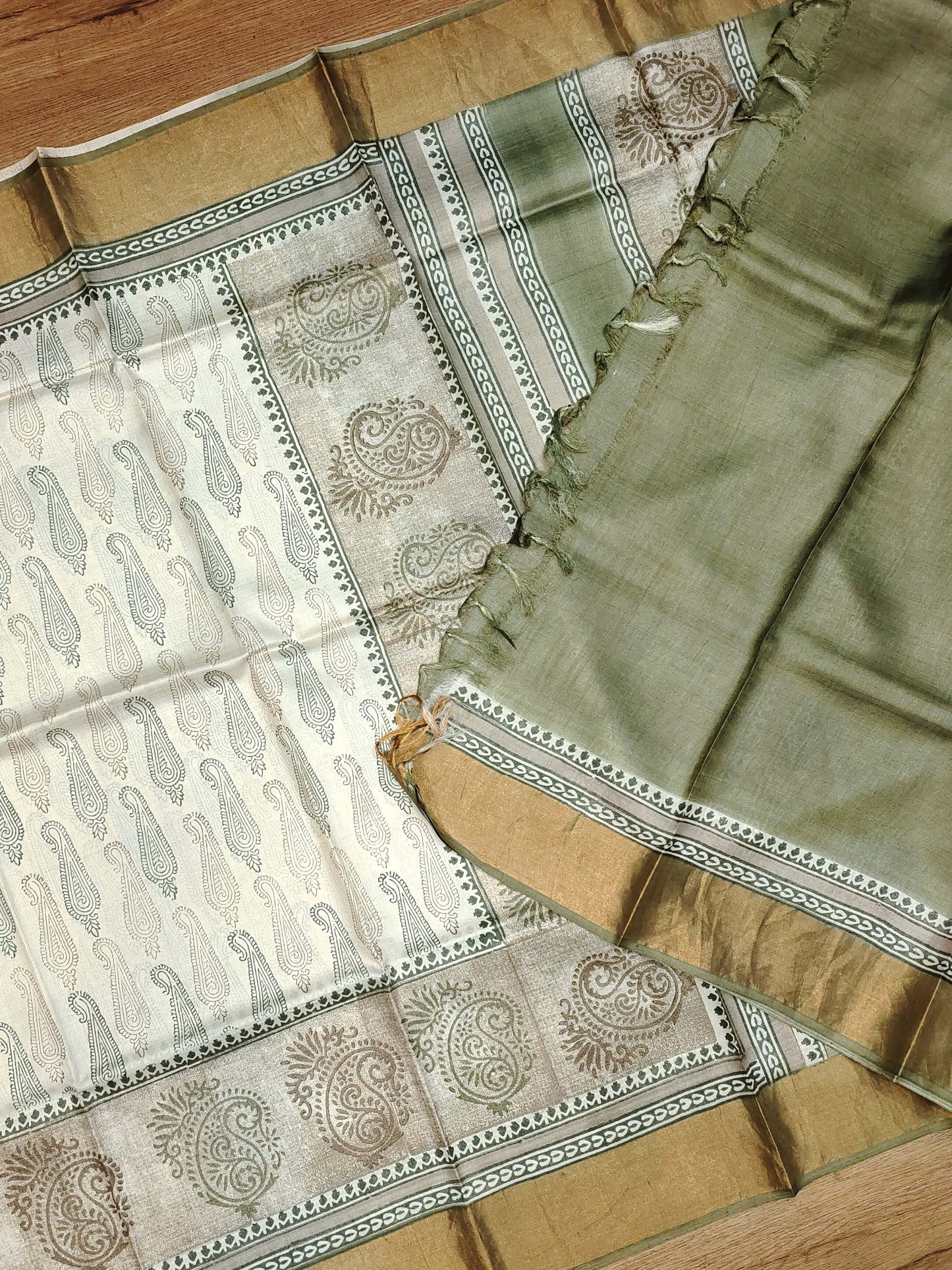 Tussar Print