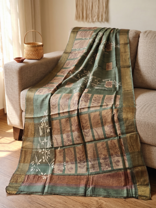 Tussar Print
