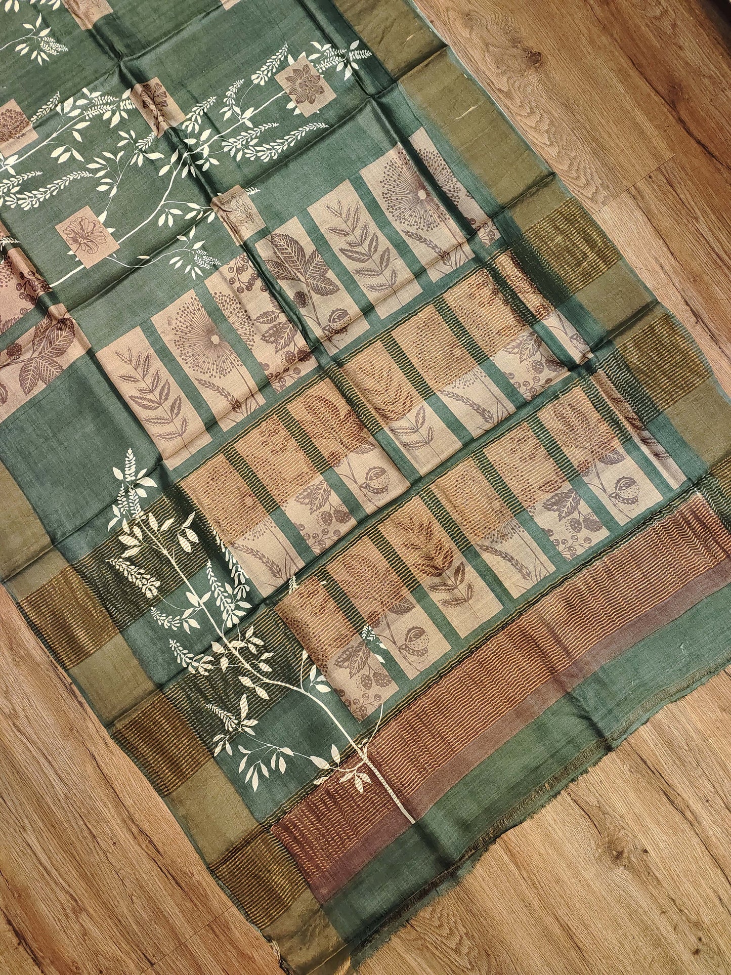 Tussar Print