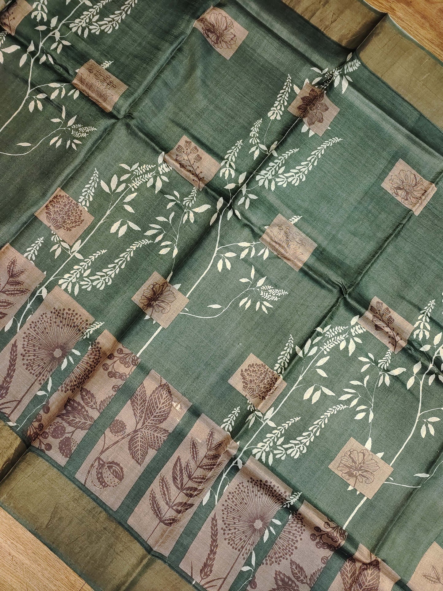 Tussar Print