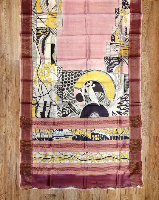Tussar Print