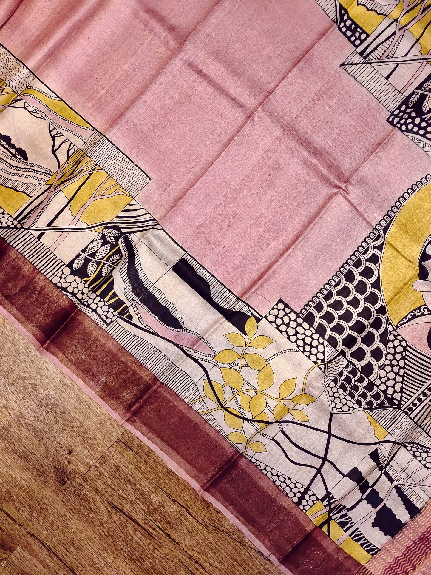Tussar Print