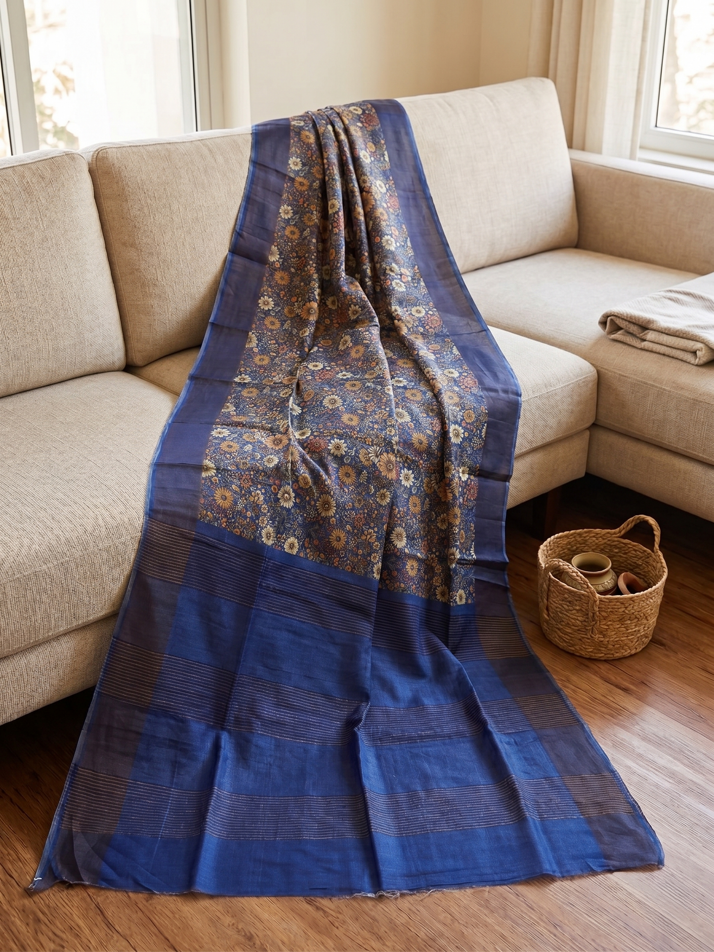 Tussar Print