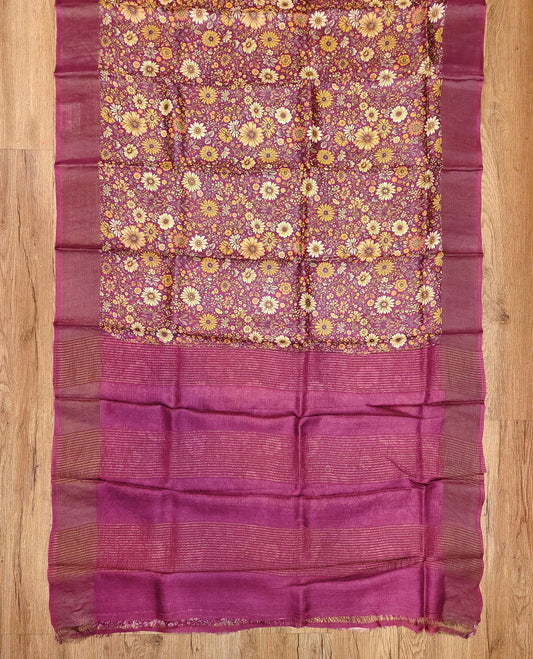 Tussar Print