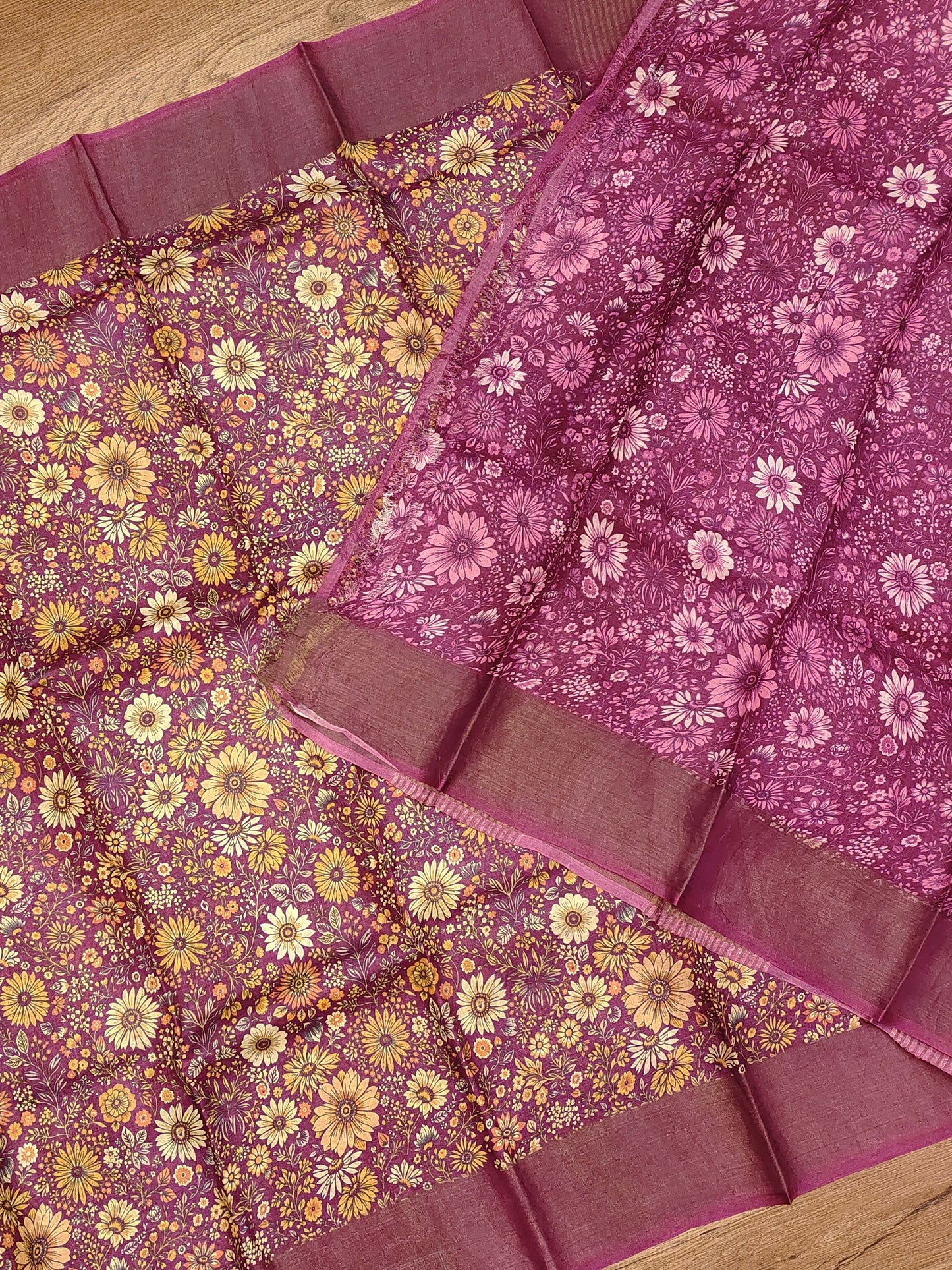 Tussar Print