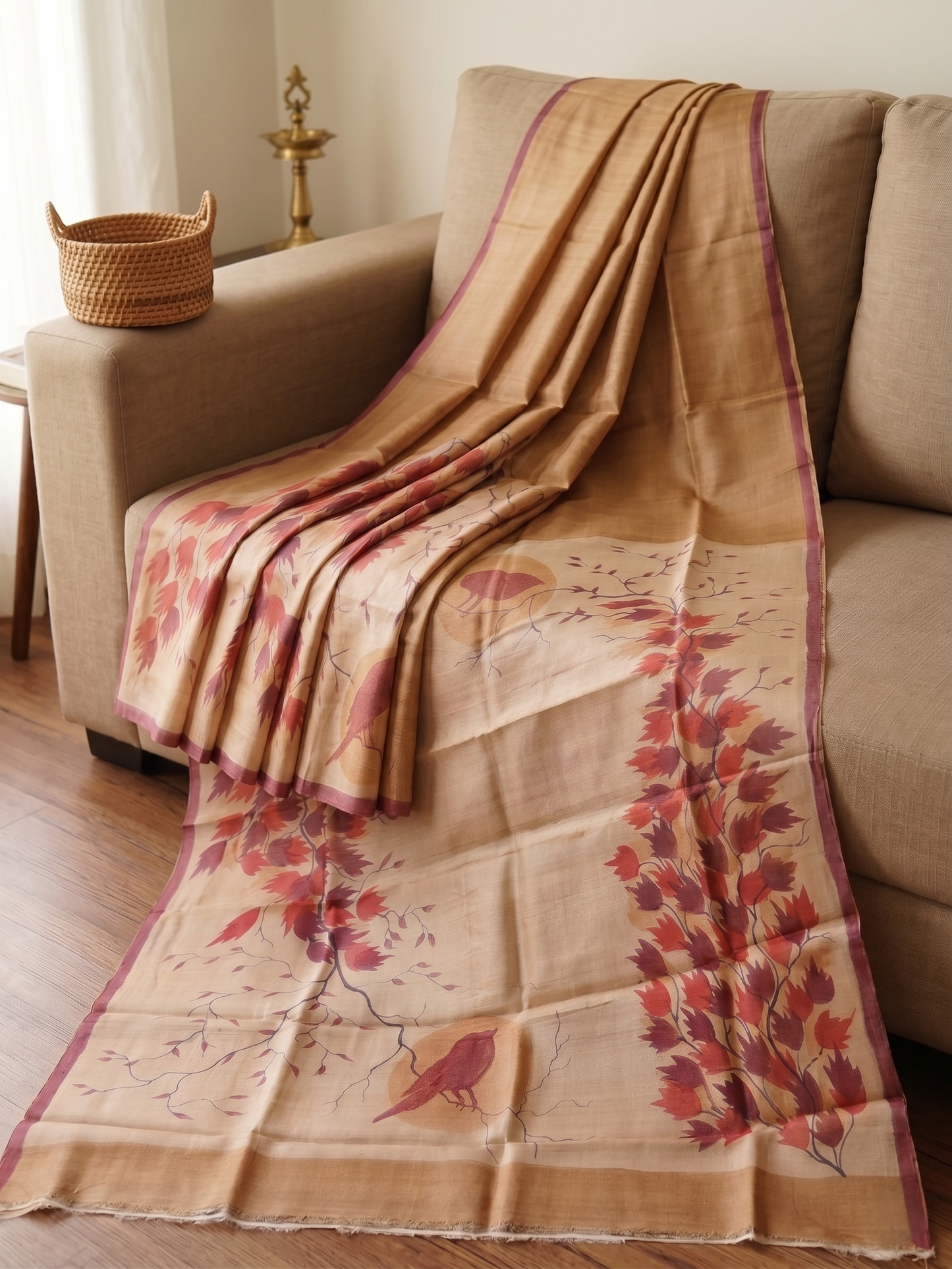 Tussar Print