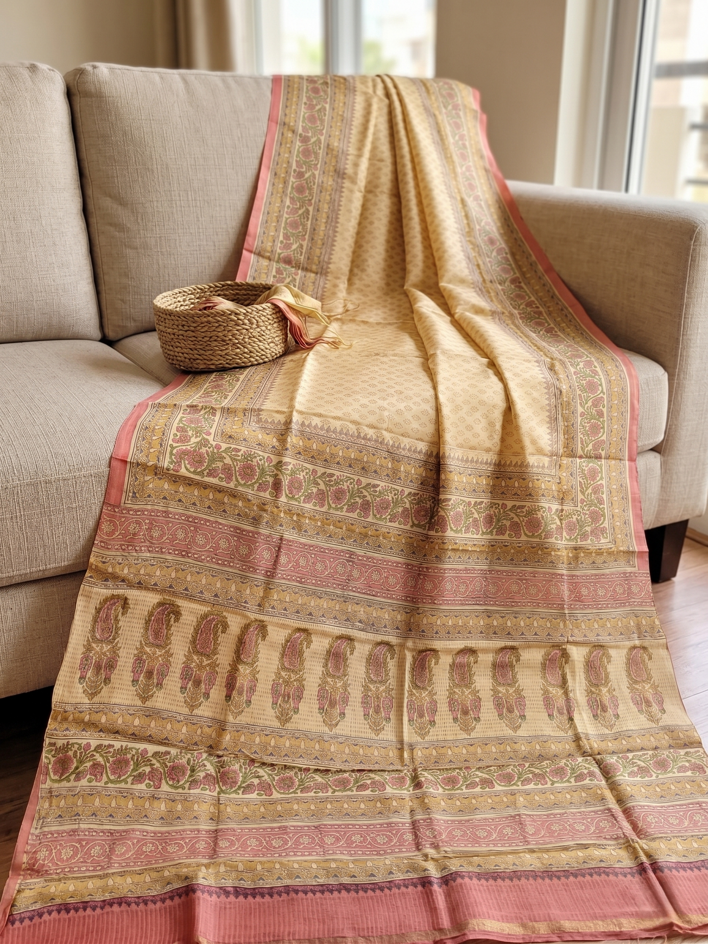 Tussar Print