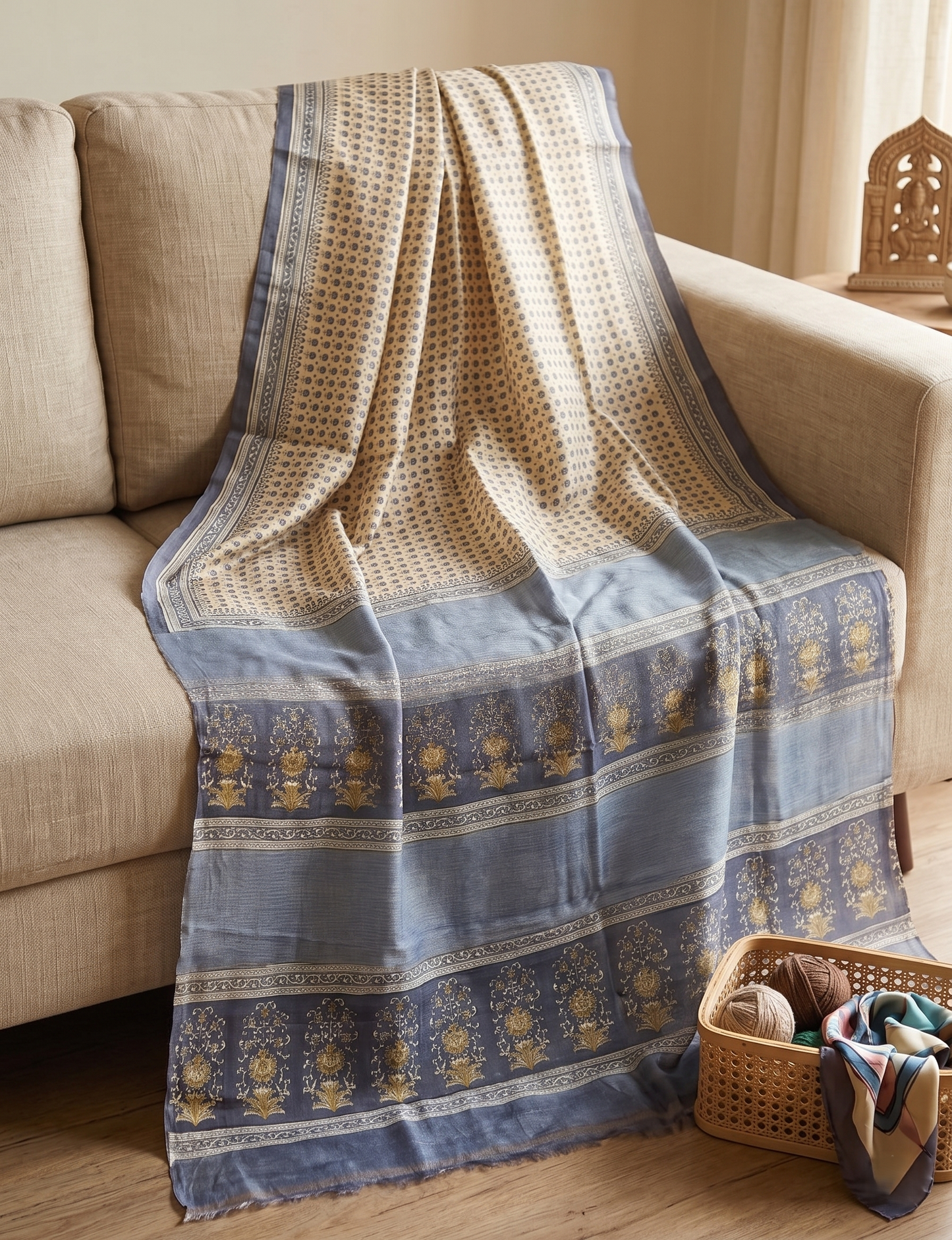 Tussar Print