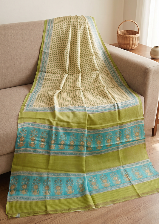 Tussar Print