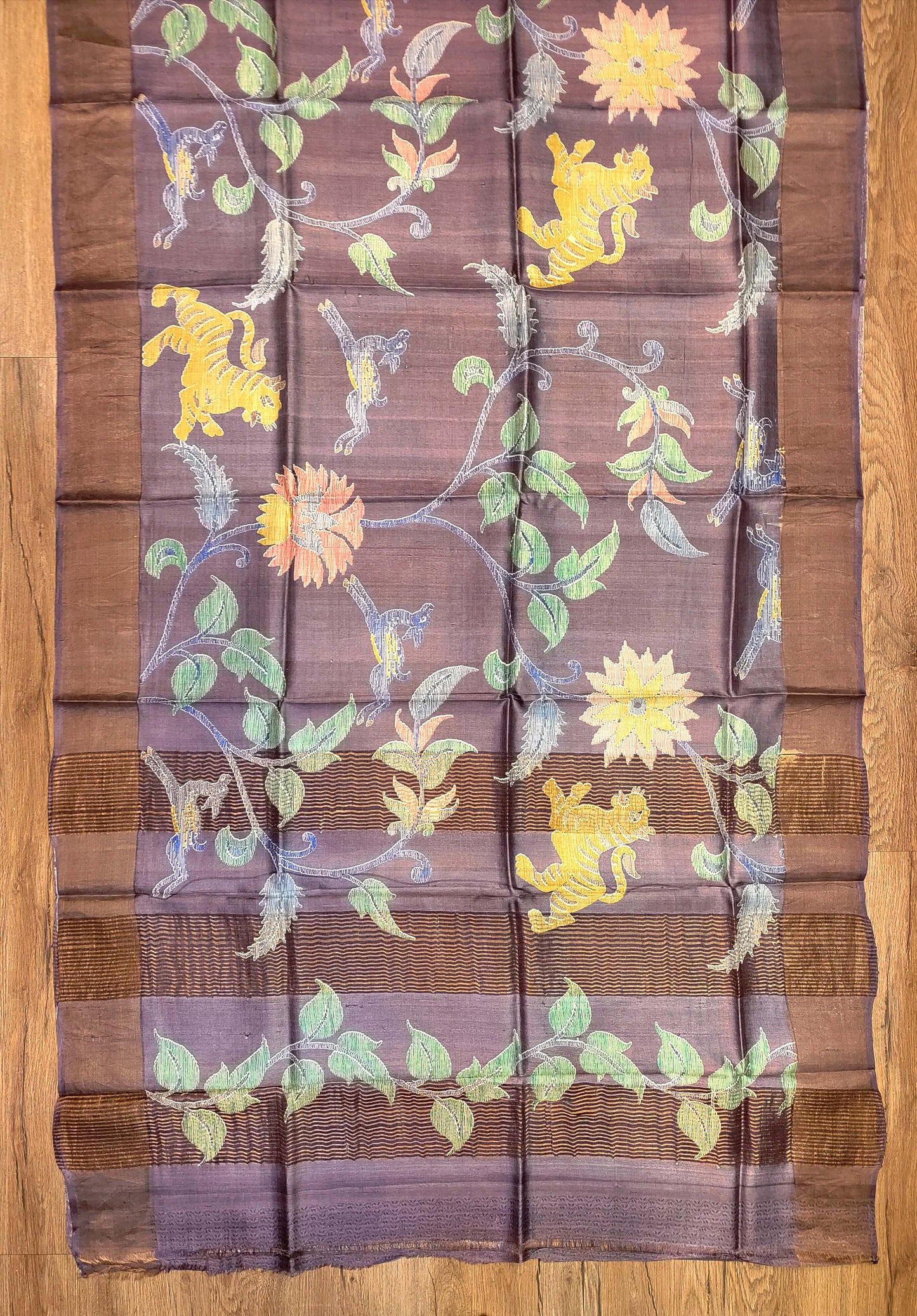 Tussar Print