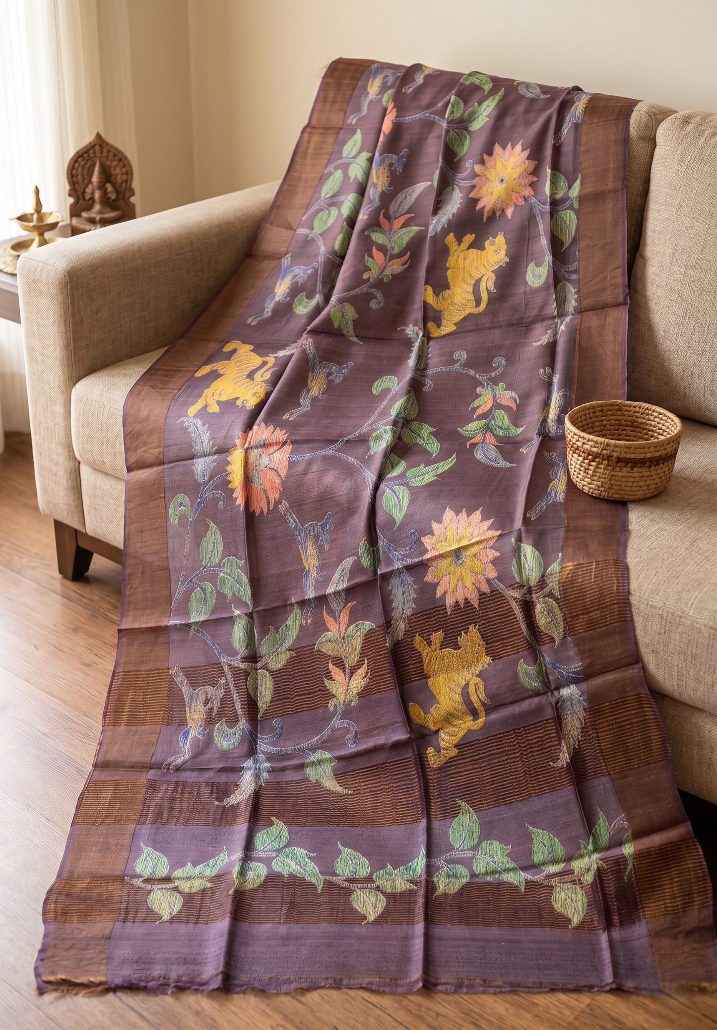 Tussar Print