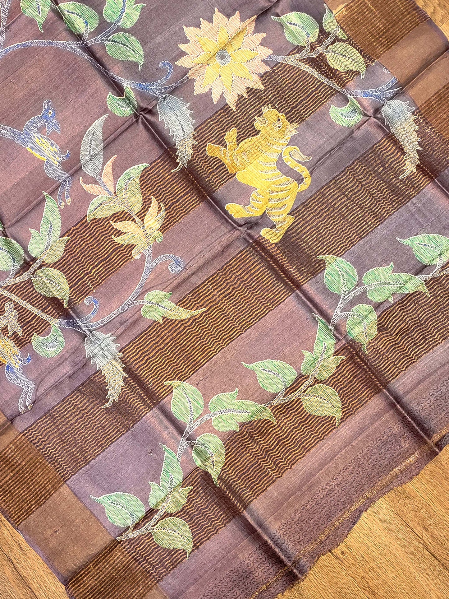 Tussar Print