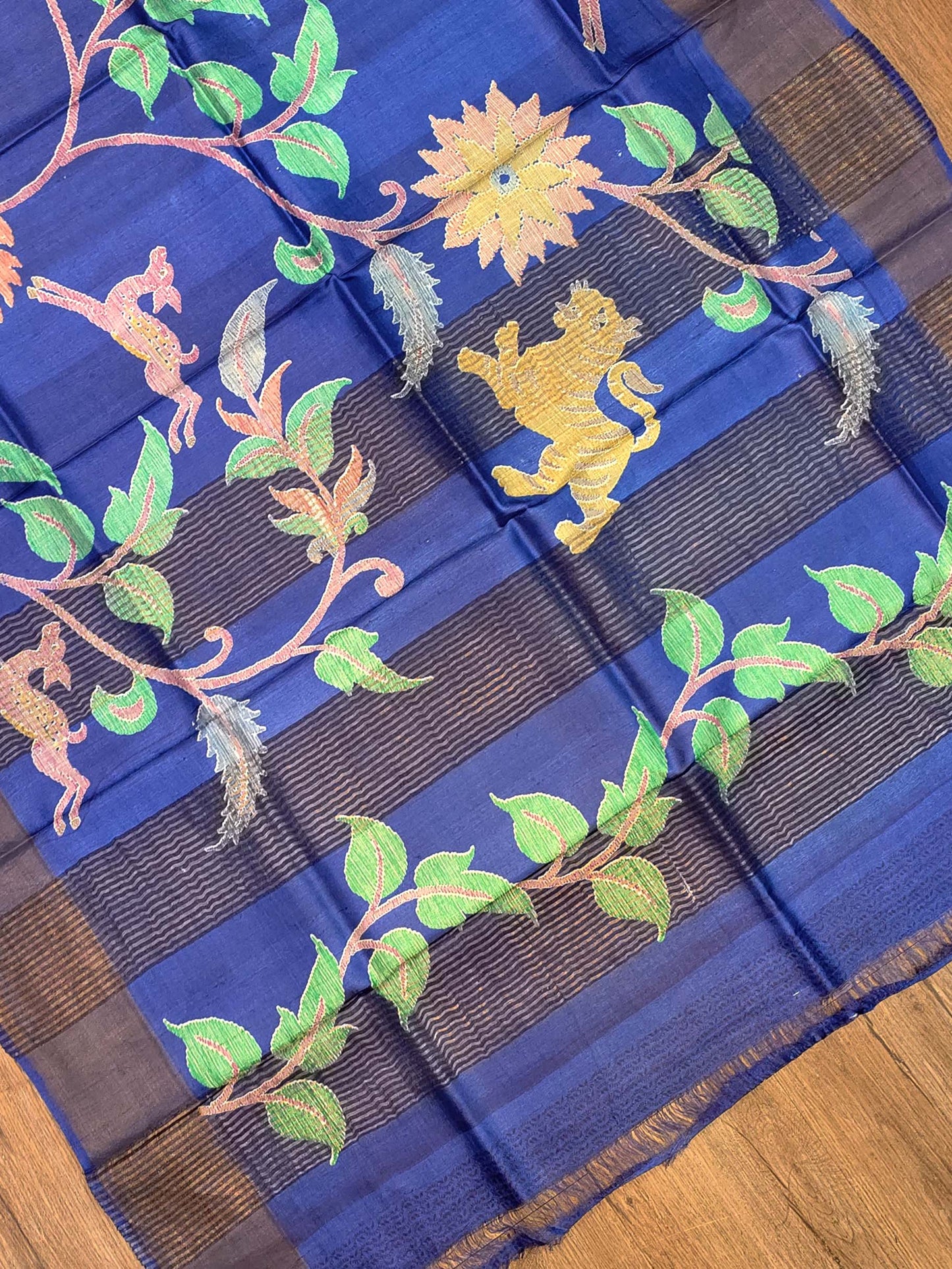 Tussar Print