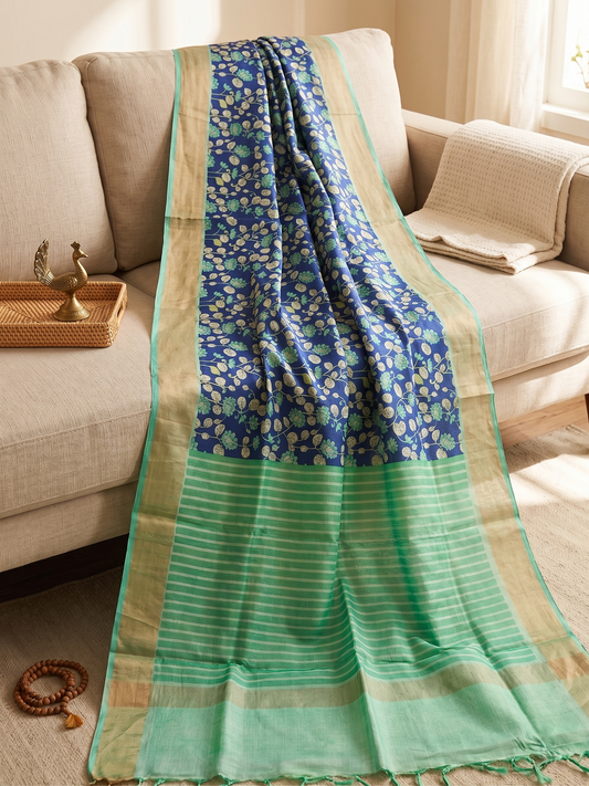 Tussar Print