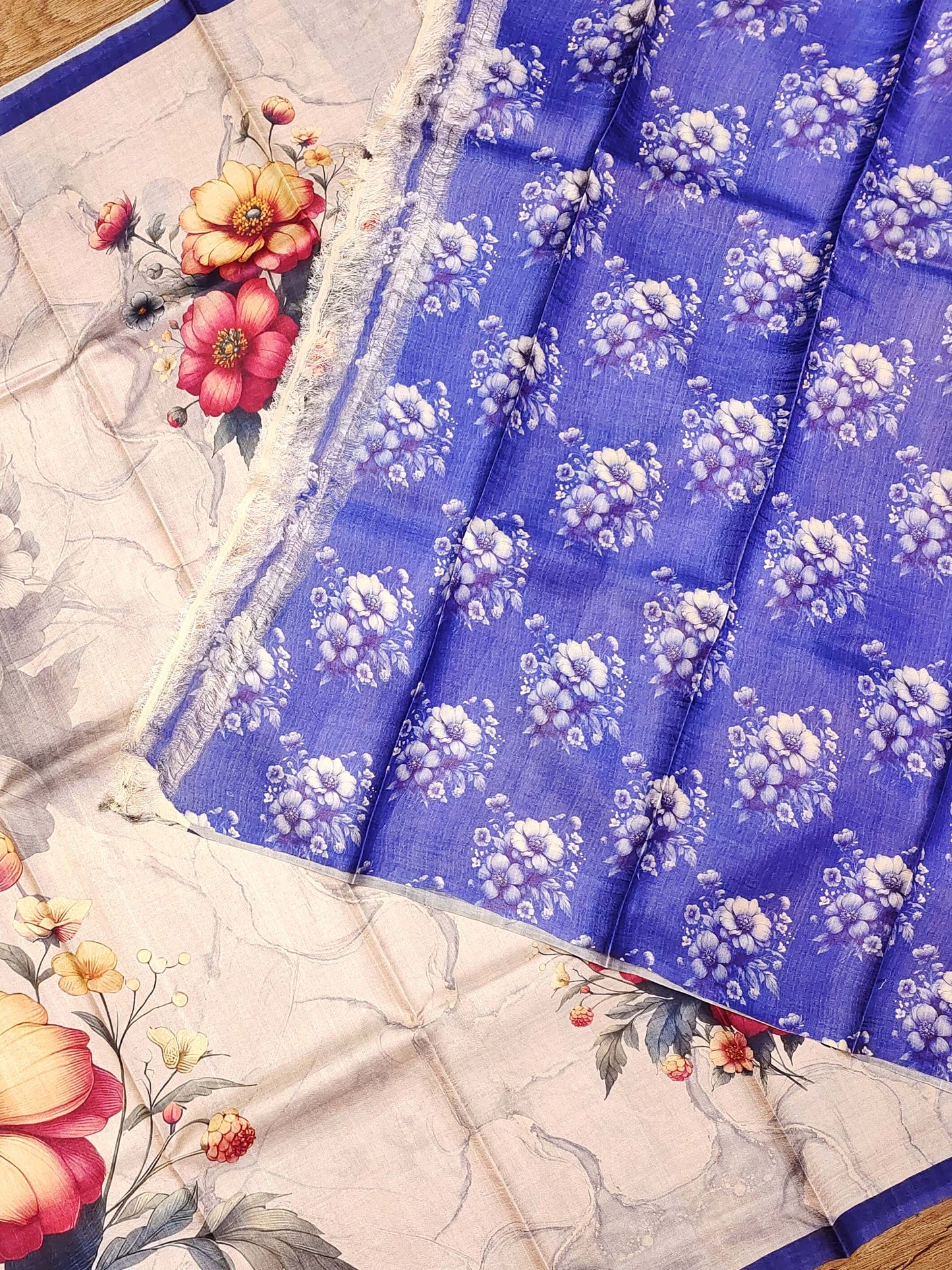 Tussar Print