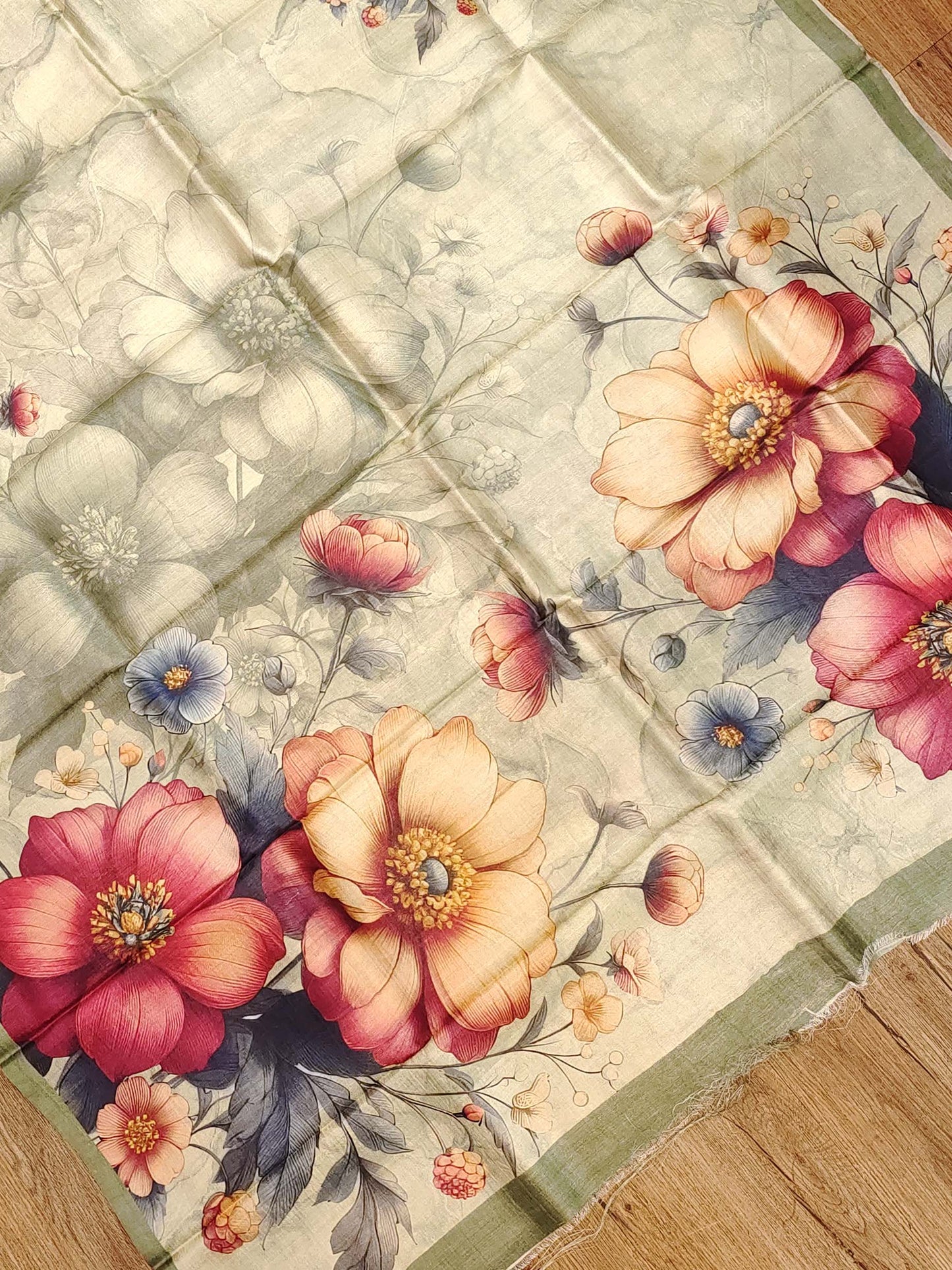 Tussar Print