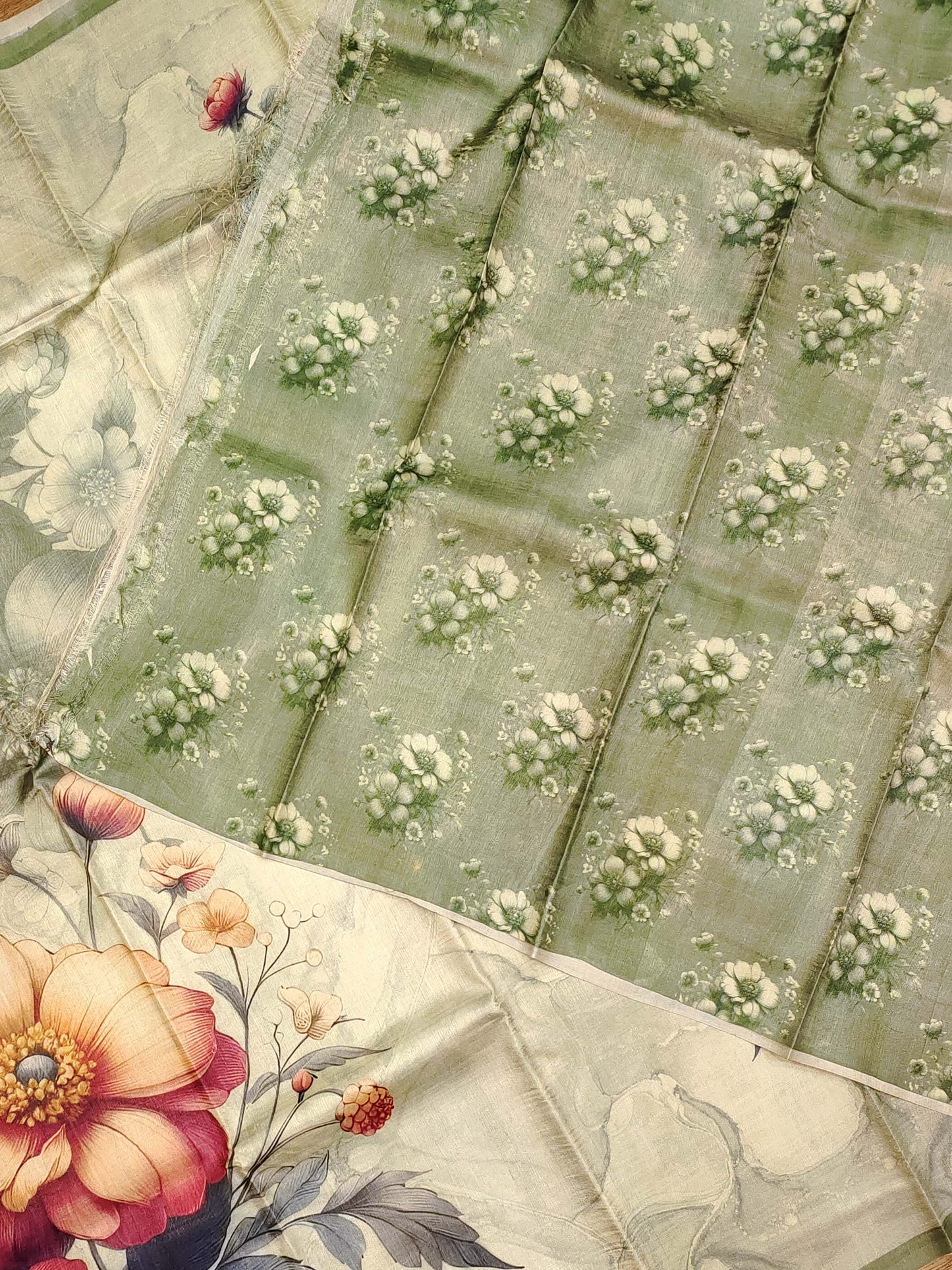 Tussar Print