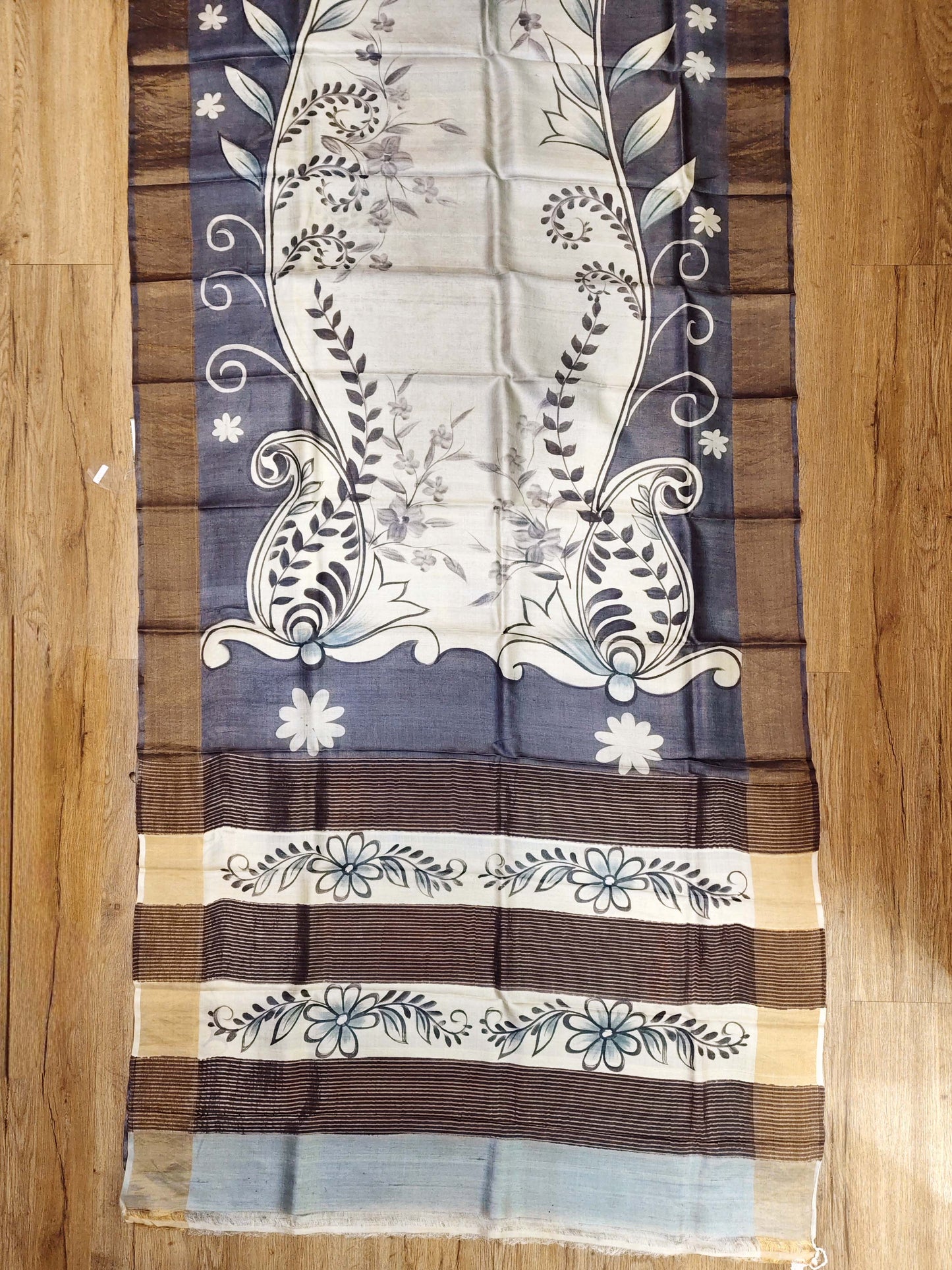 Tussar Print