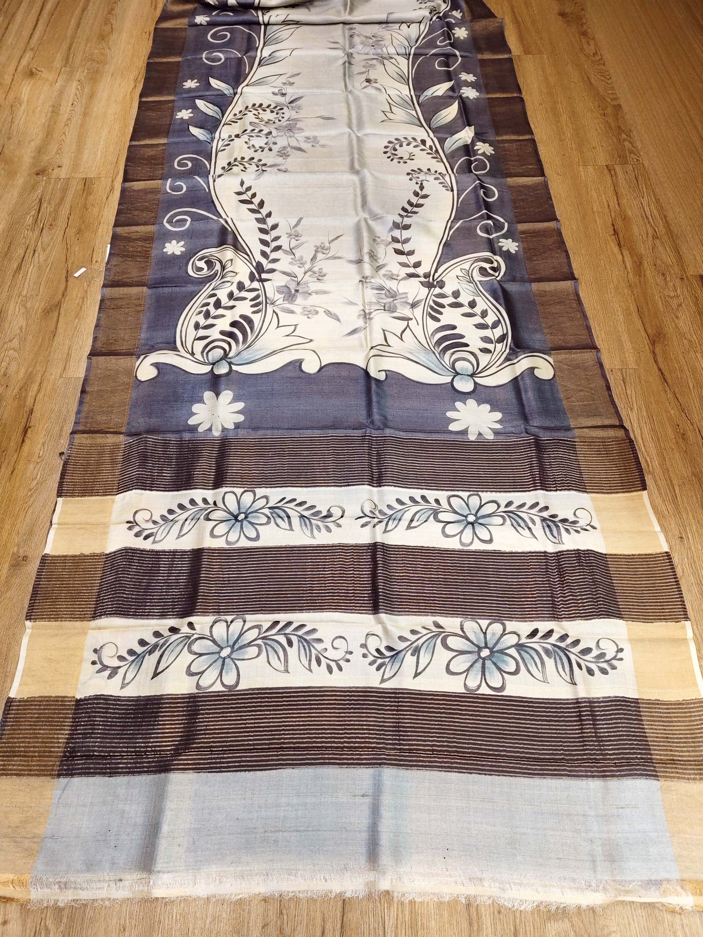 Tussar Print