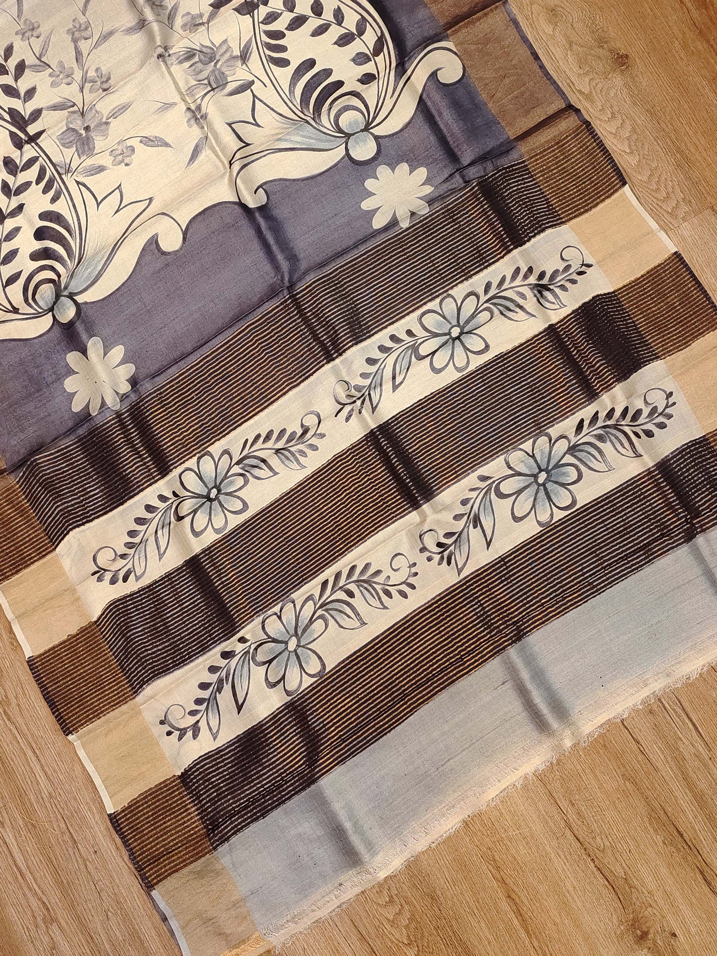 Tussar Print
