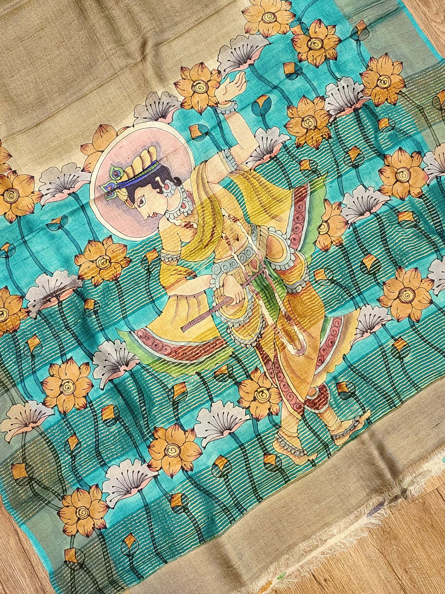Tussar Print